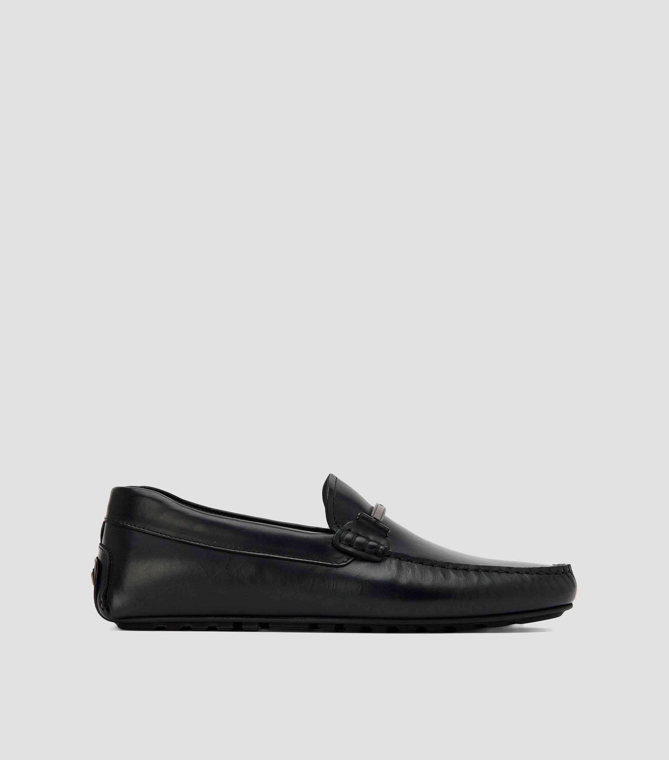 Mocasines de piel con herrajes de la marca Hombre