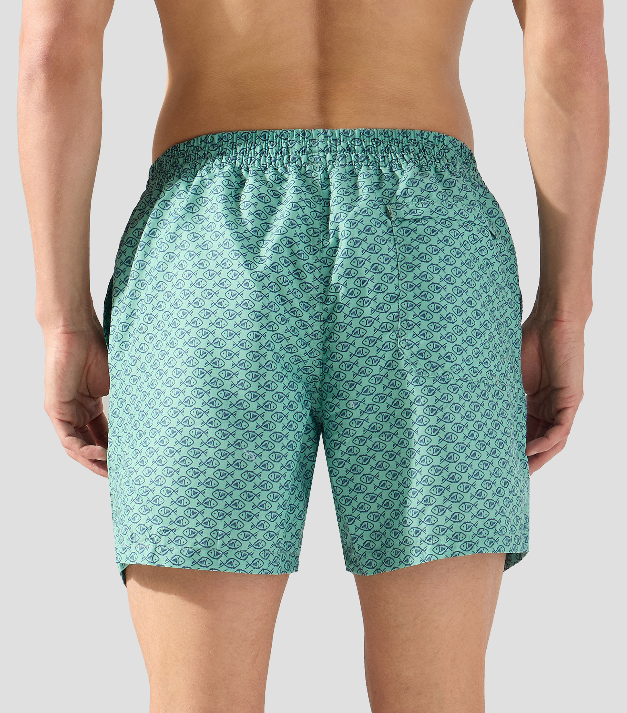Traje de baño estampado Hombre
