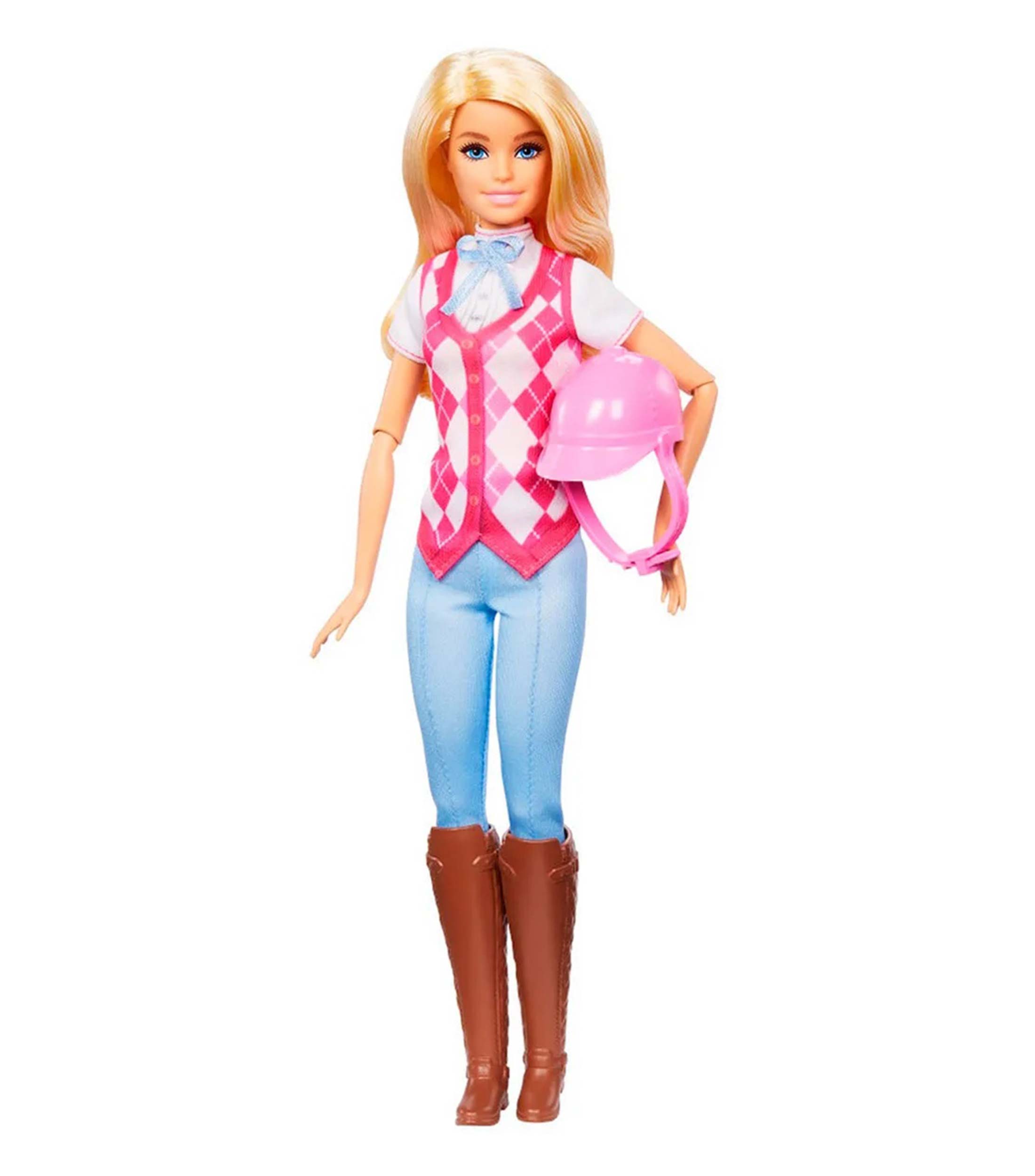 Muneca Barbie Malibu Jinete Equitacion