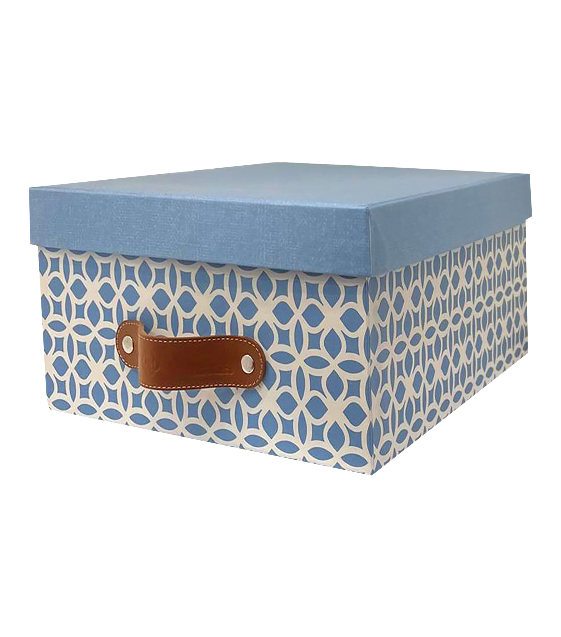 Caja Organizadora 015 Geometrica Azul
