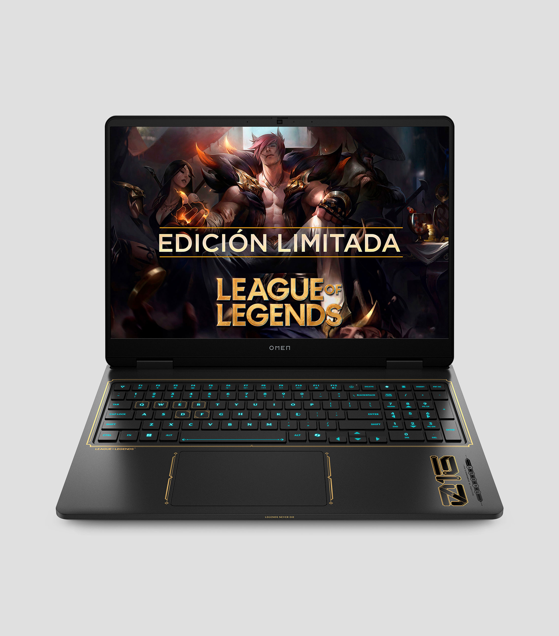 Laptop Gaming OMEN League of Legends Limited Edition 16-am0021la, 16", NVIDIA GEFORCE RTX 5060, Intel Core i7, 16 GB RAM, 1 TB SSD