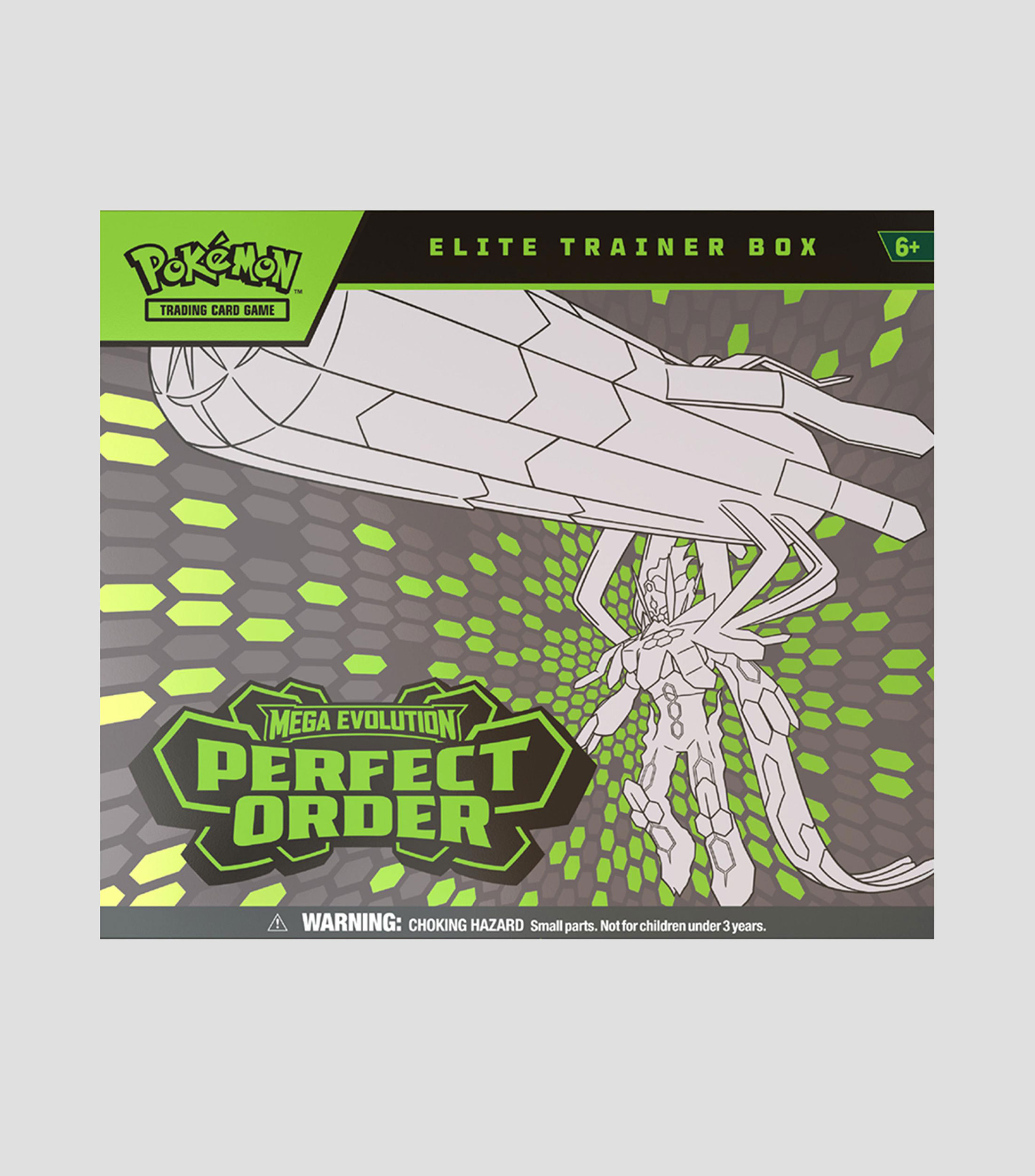 Juego de mesa Pokémon - Mega Evolution: Perfect Order Elite Trainer Box