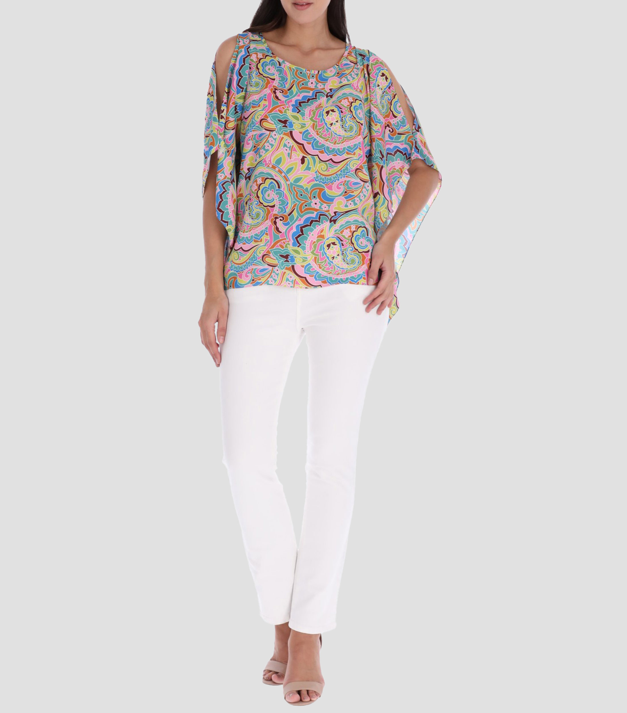 Blusa Manga Corta Mujer