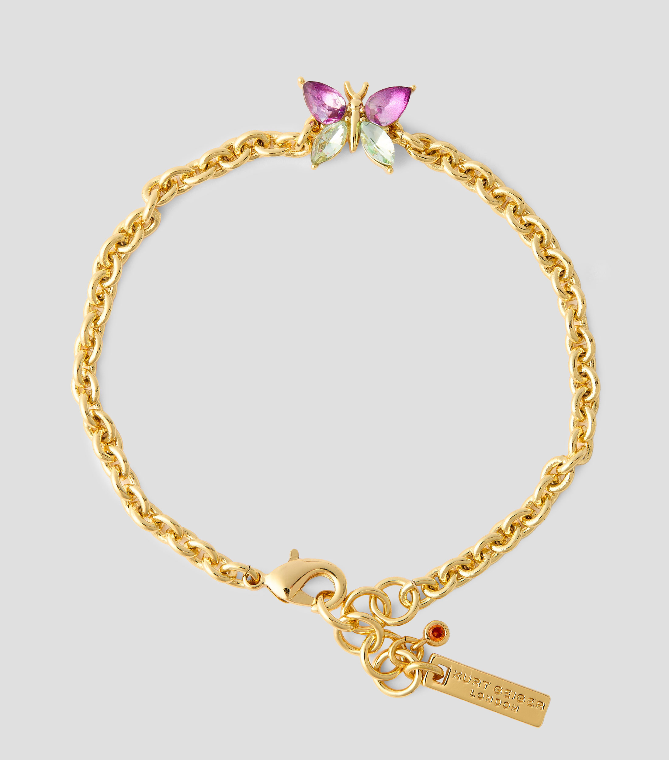 Pulsera Butterfly con cristales Mujer