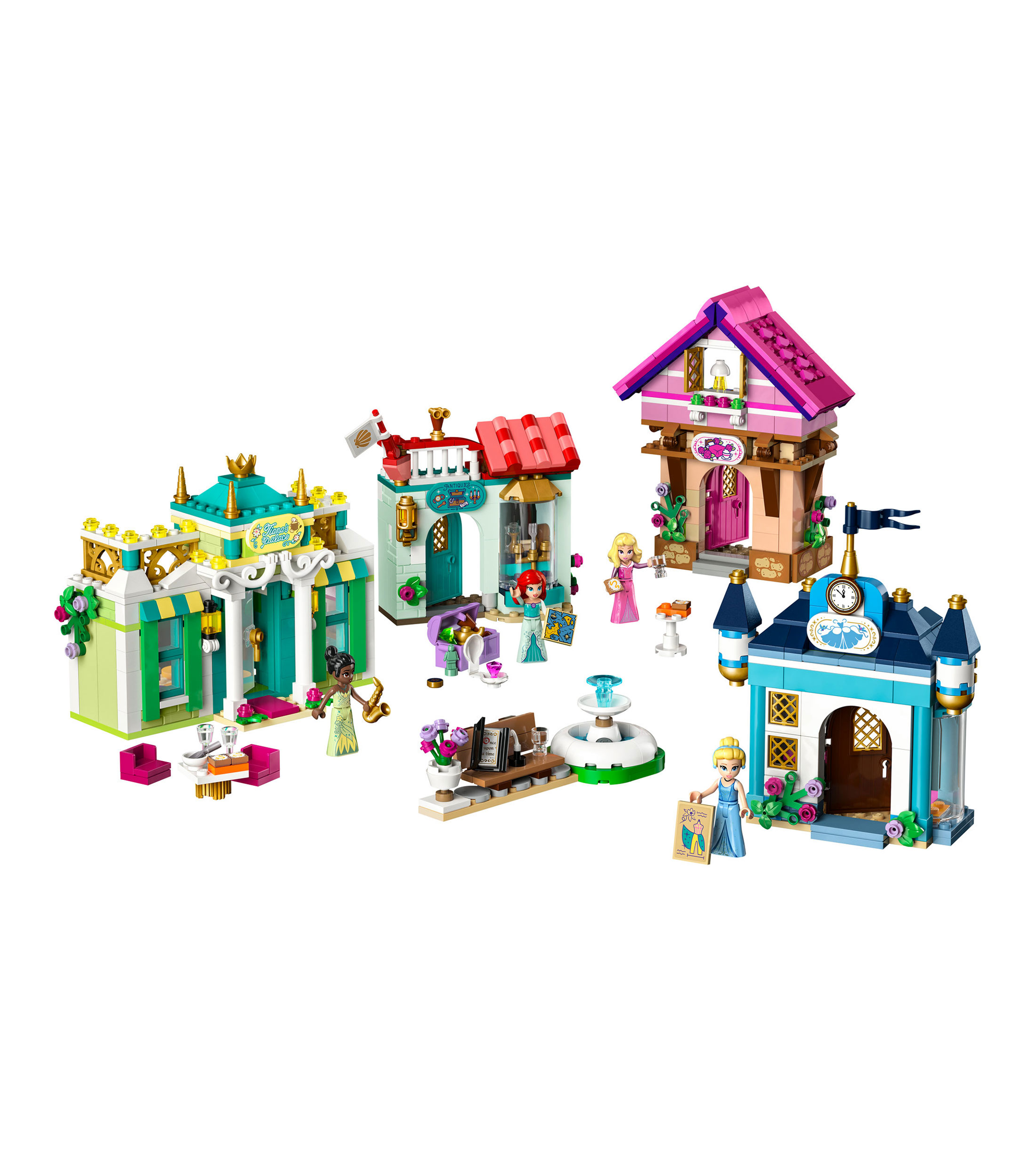 Lego Disney Princess Aventura en el Mercado de las Princesas Disney 43246