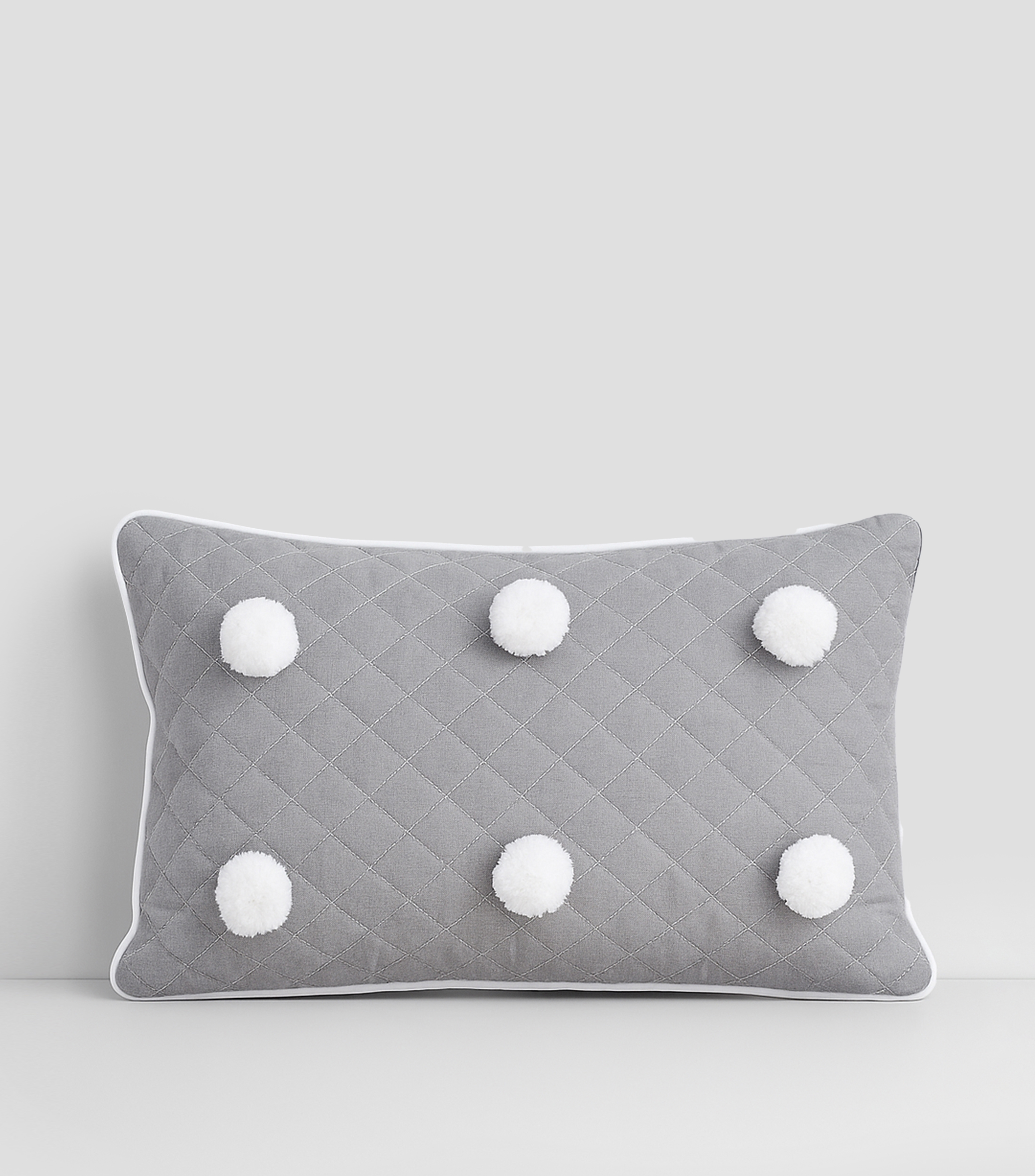 Cojín Decorativo Gris