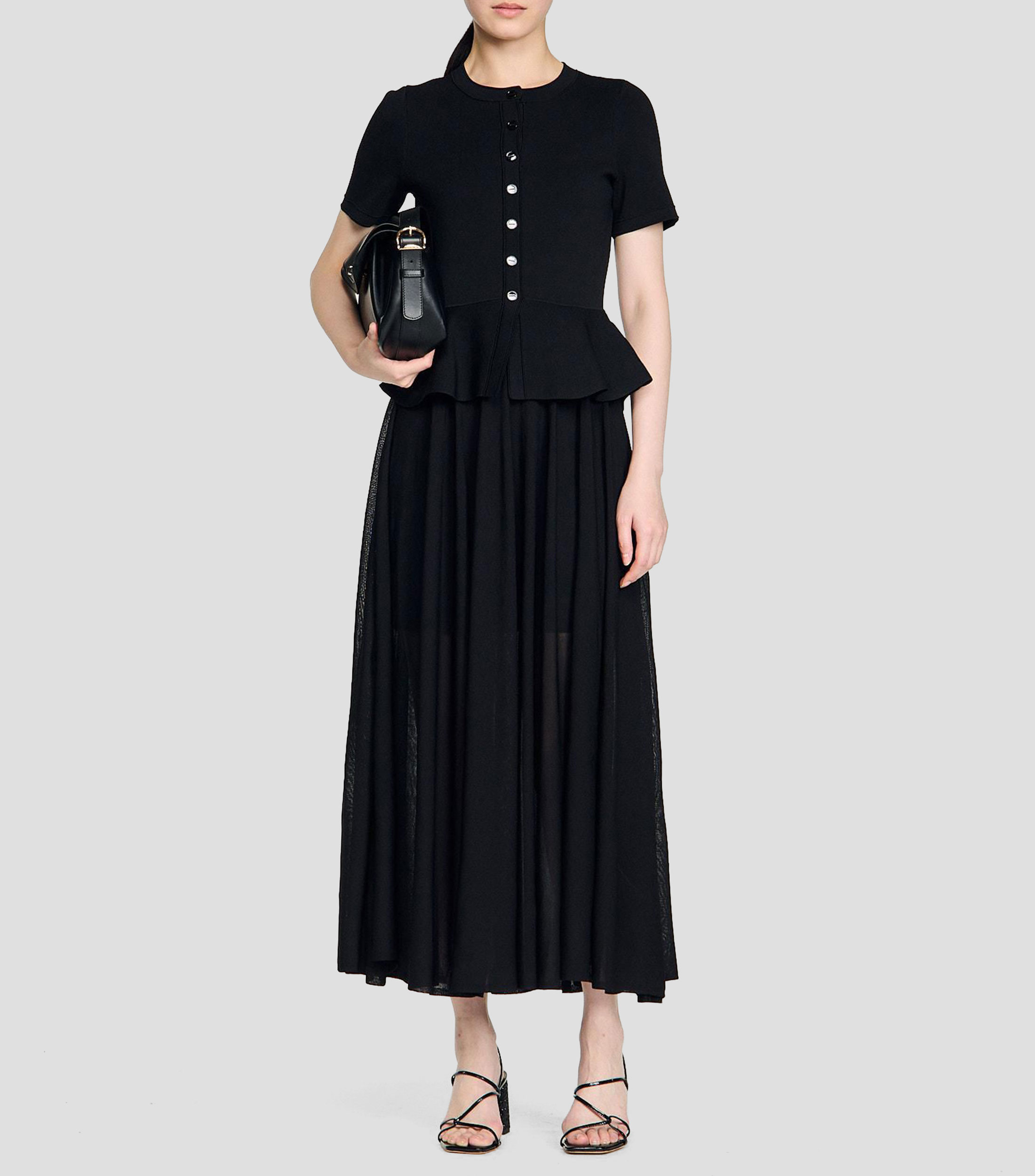 Vestido largo liso Judith Mujer
