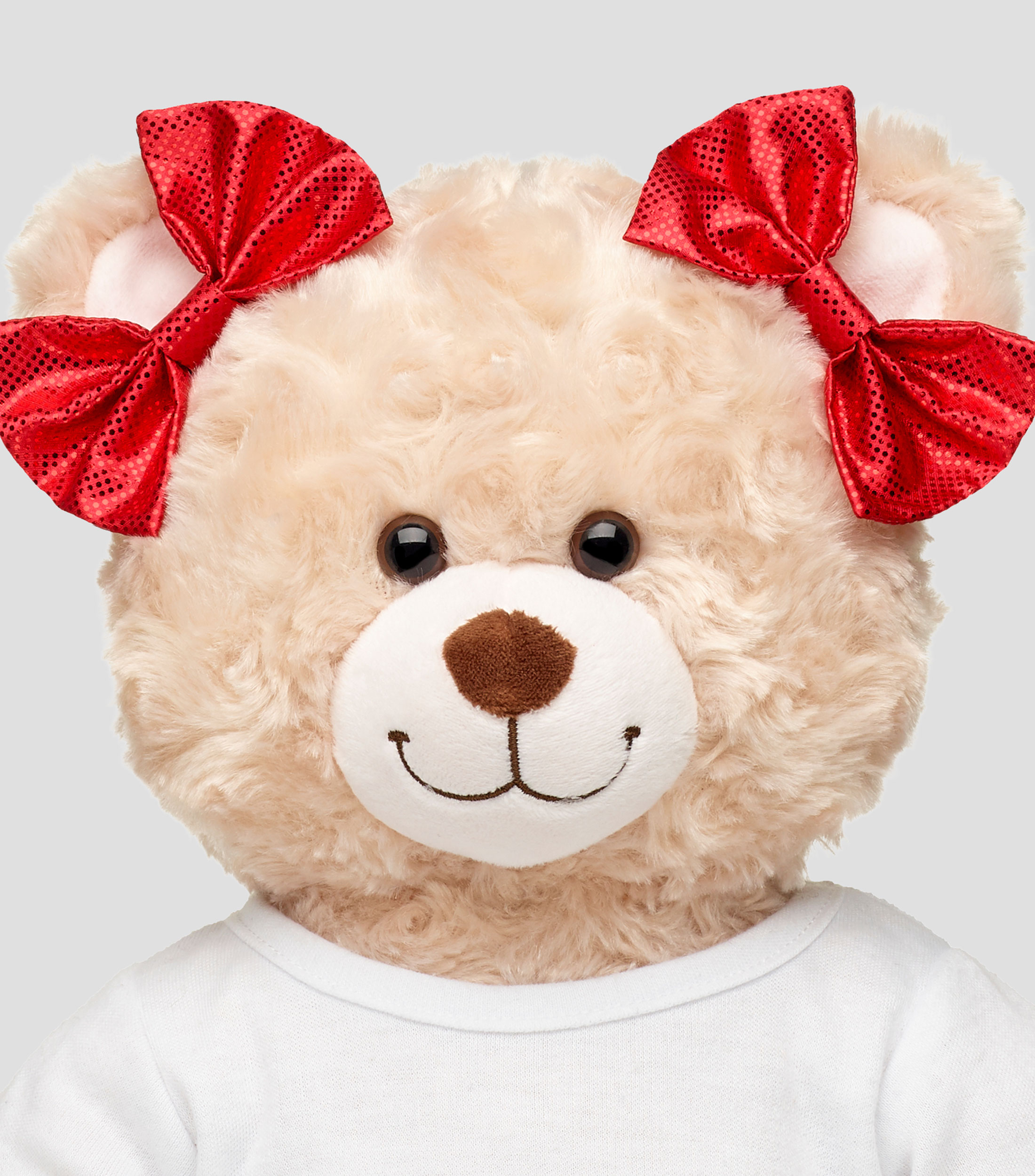 Moños rojos para peluche