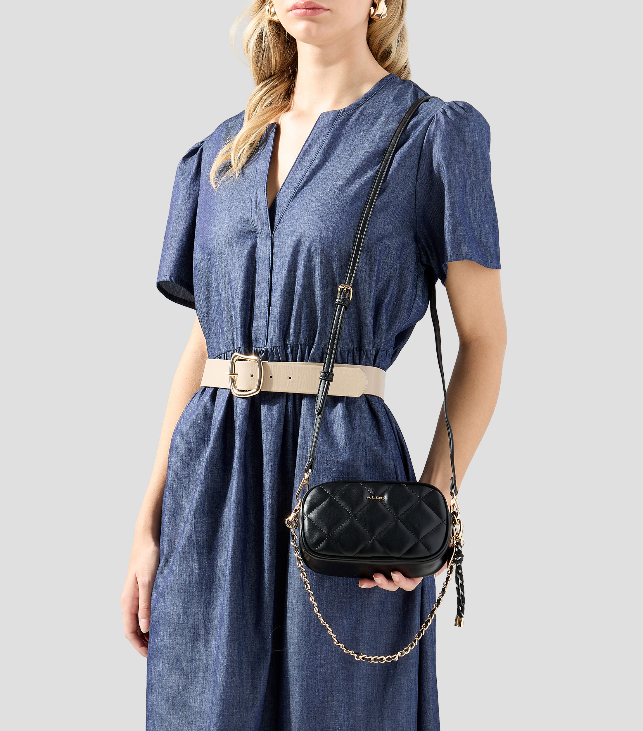 Bolsa crossbody lisa Mujer