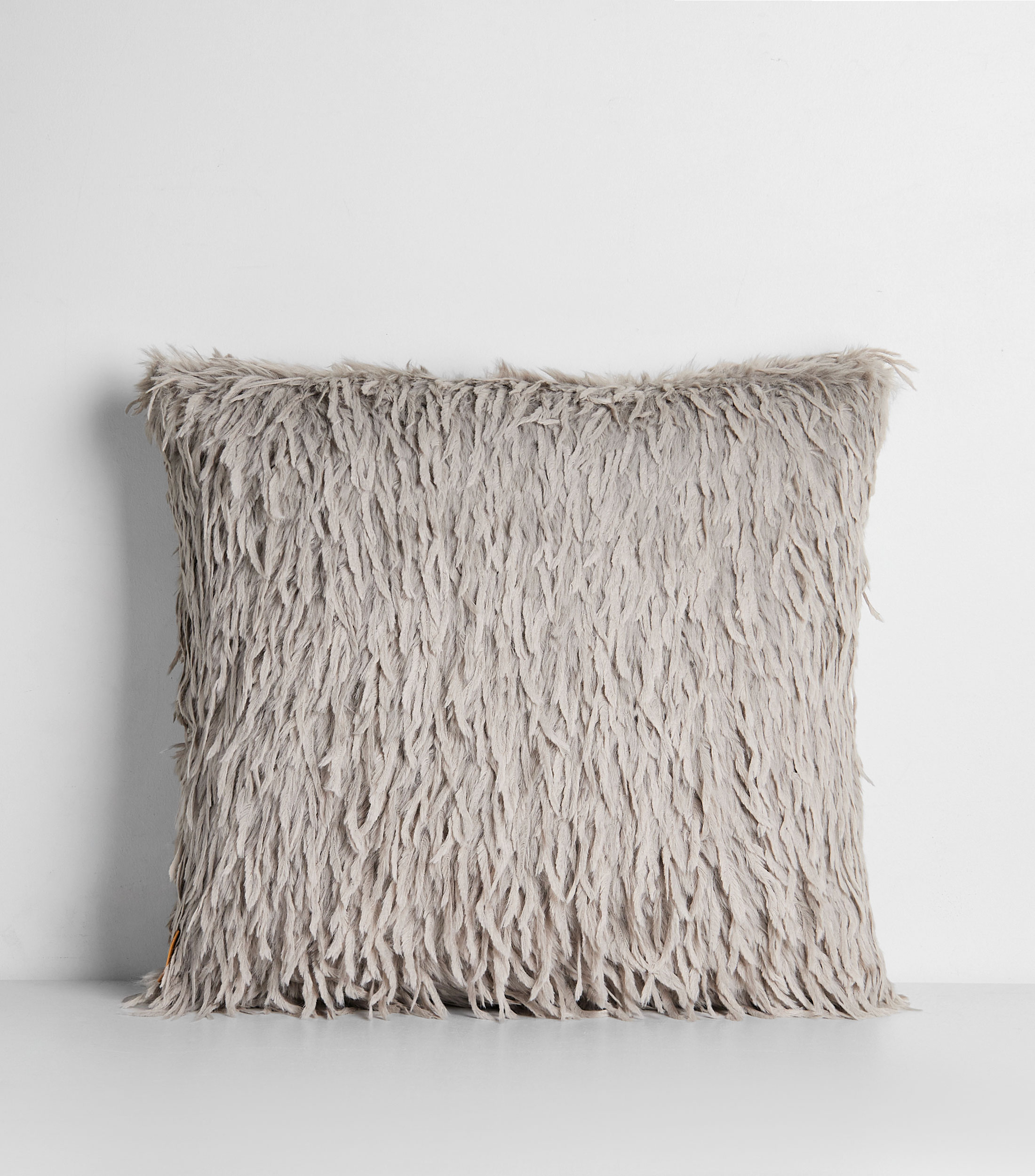 Cojín decorativo Plume gris