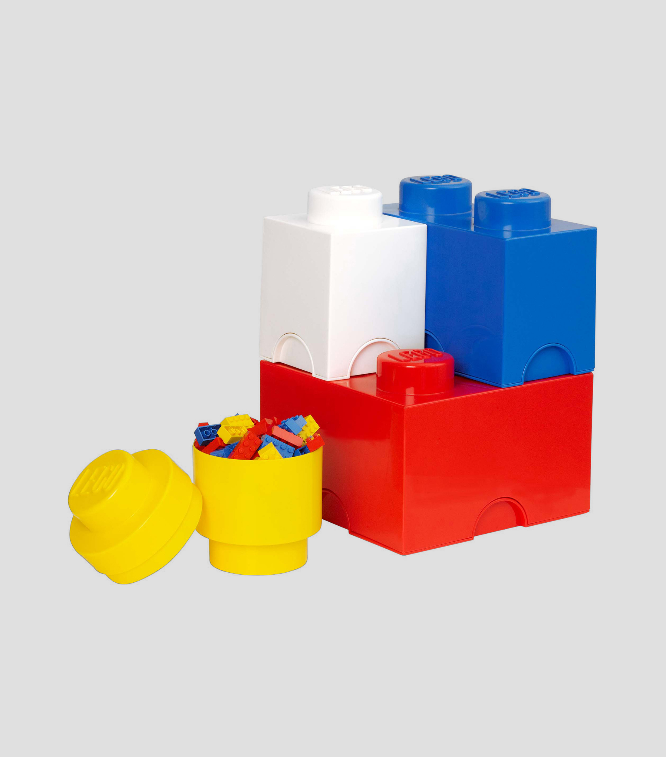 Lego Storage, Set de 4 Piezas Multicolor