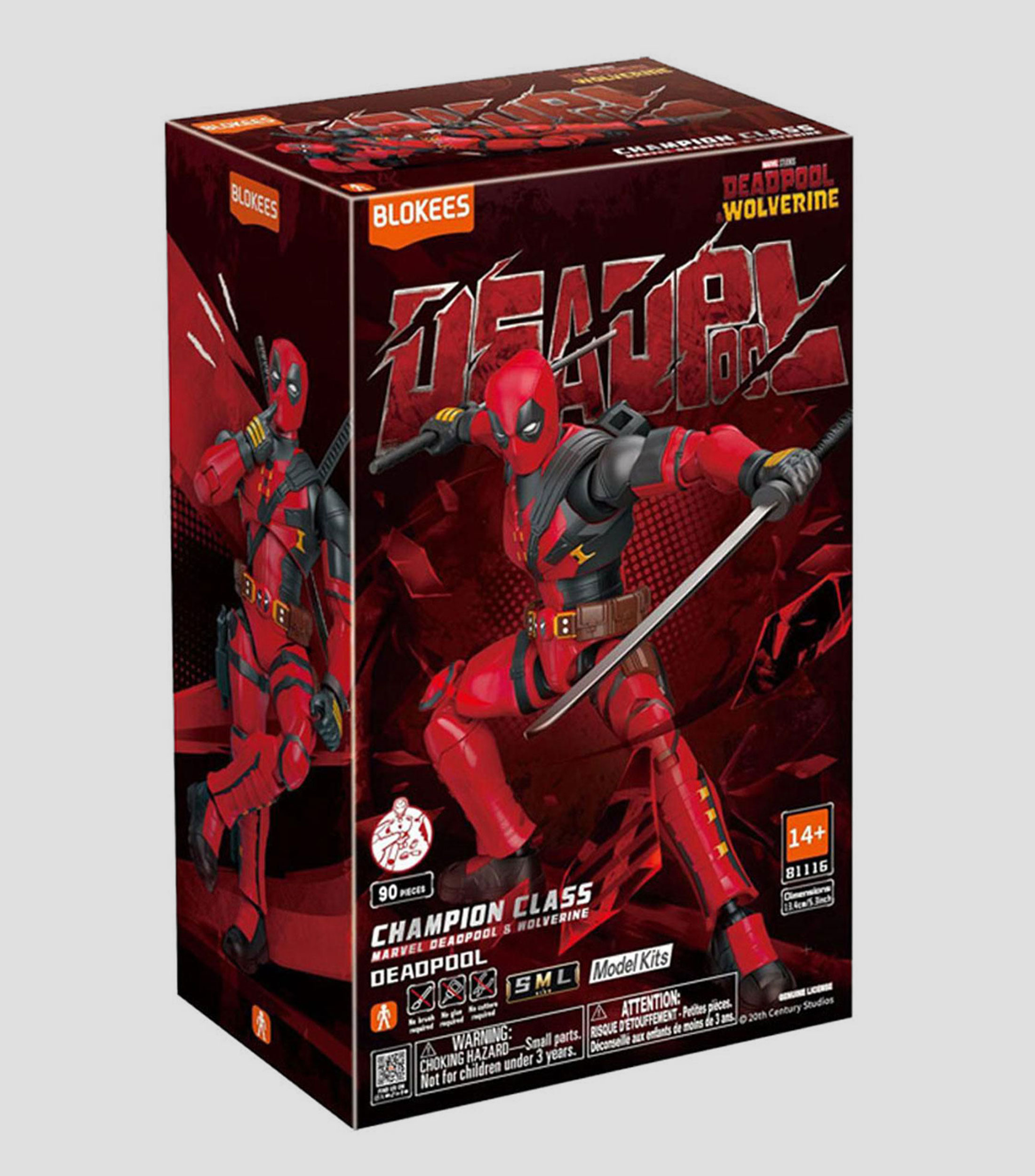 Figura de Acción para armar Marvel Deadpool