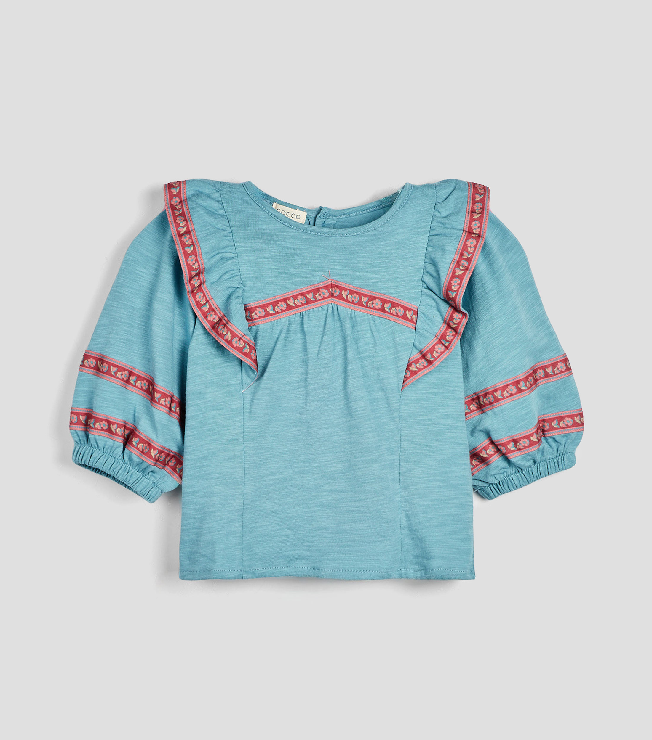 Blusa estampada manga 3/4 Niña
