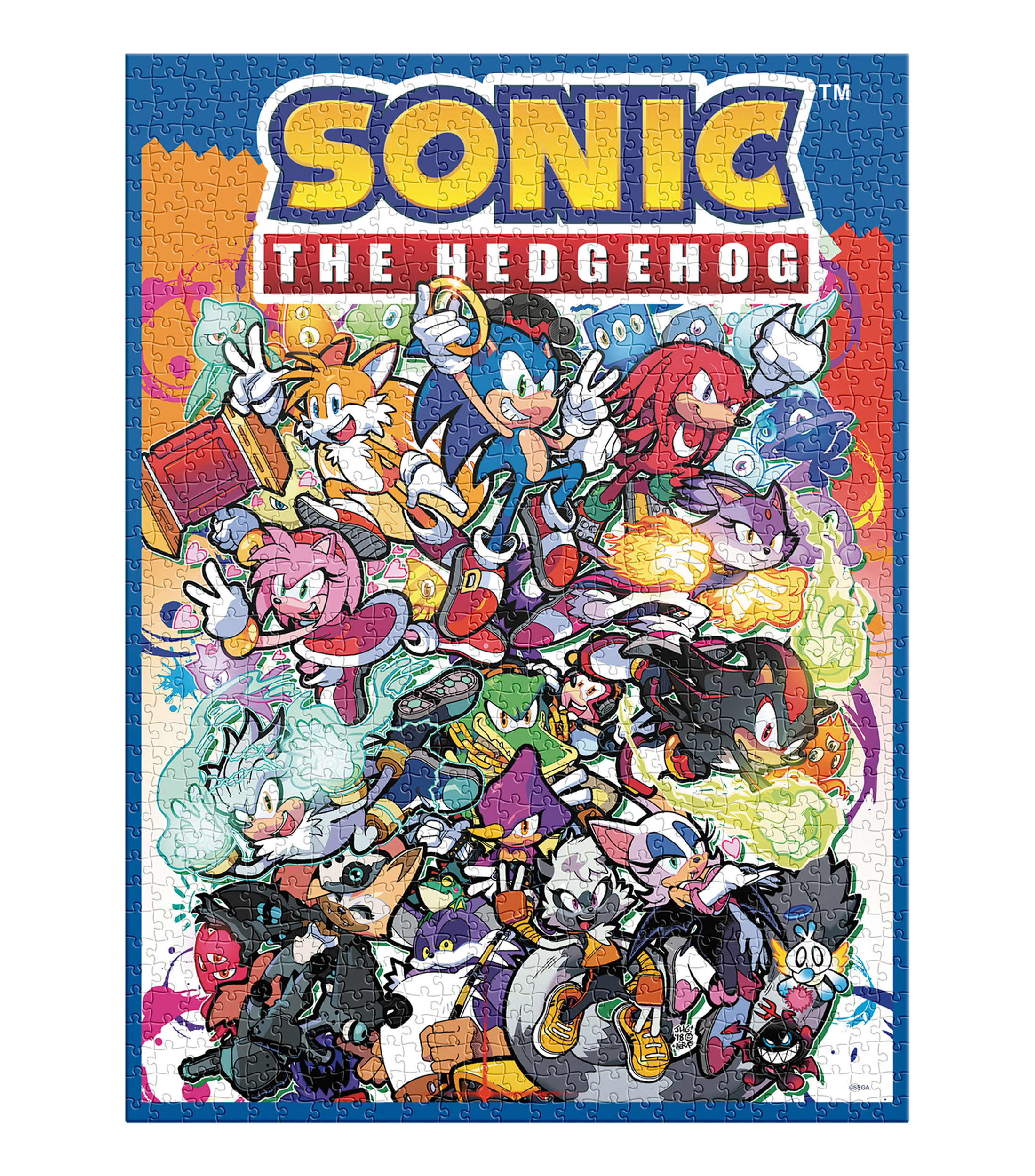 Rompecabezas de colección Sonic