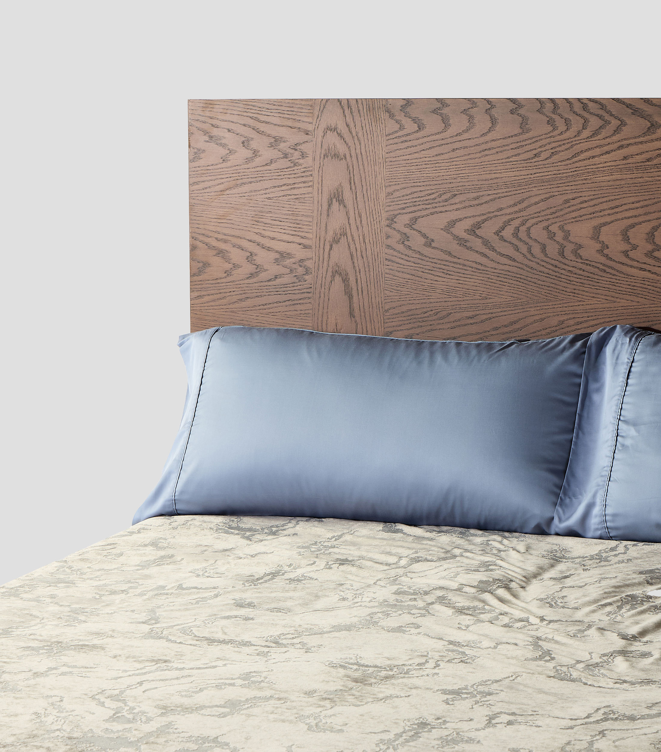 Funda para almohada King Size azul