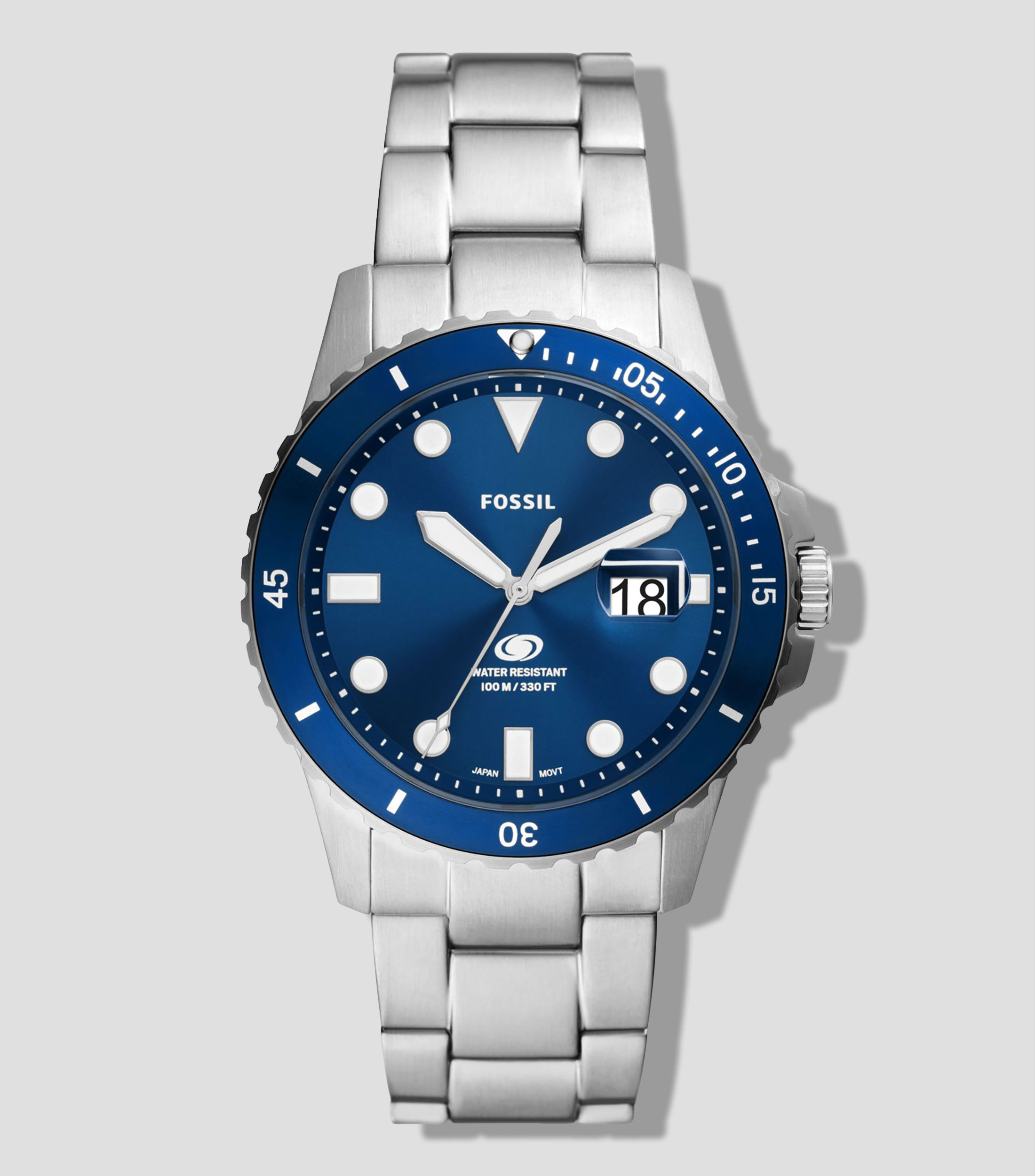 Reloj para Hombre Blue Dive de vestir Plateado, Azul