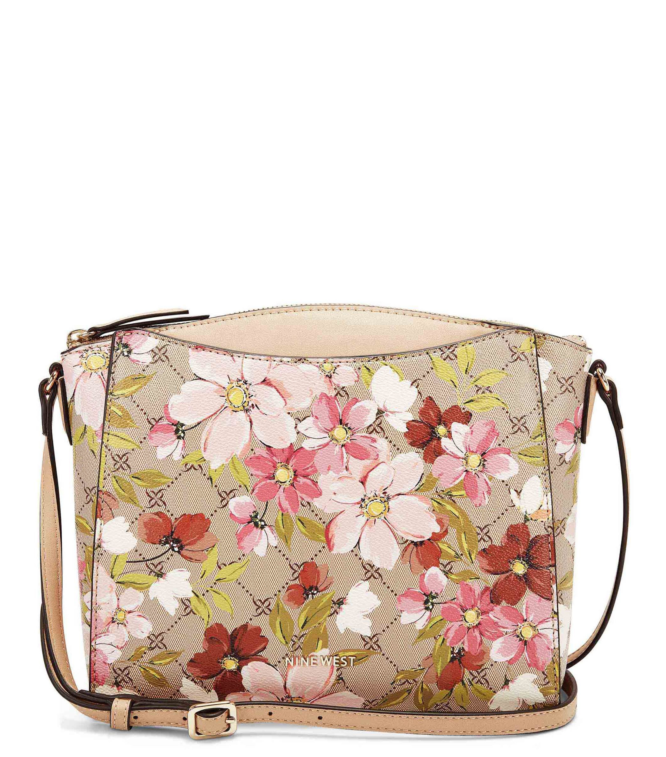 Nine West Bolso crossbody con flores El Palacio de Hierro