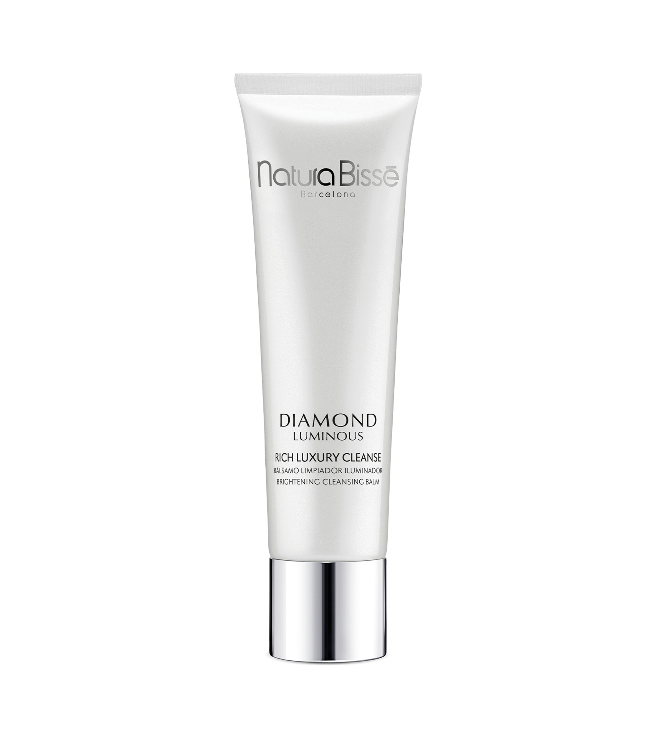 Crema limpiadora para rostro, ojos, cuello y escote Diamond White Rich Luxury Cleanse, 100 ml