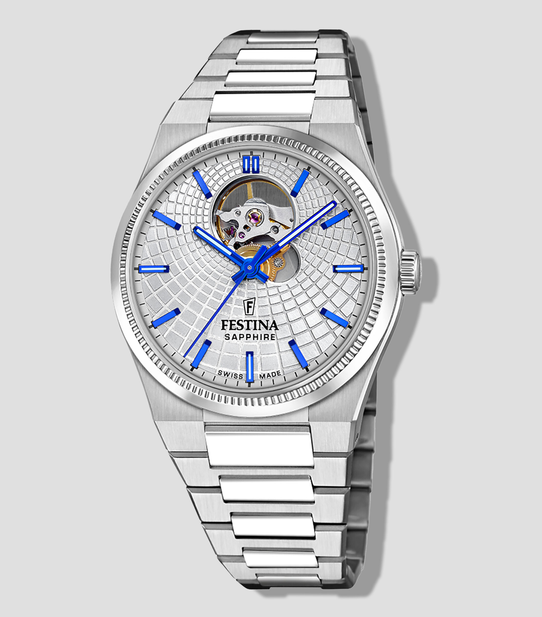 Reloj para Hombre Swiss Made F200531 Casual, Plateado