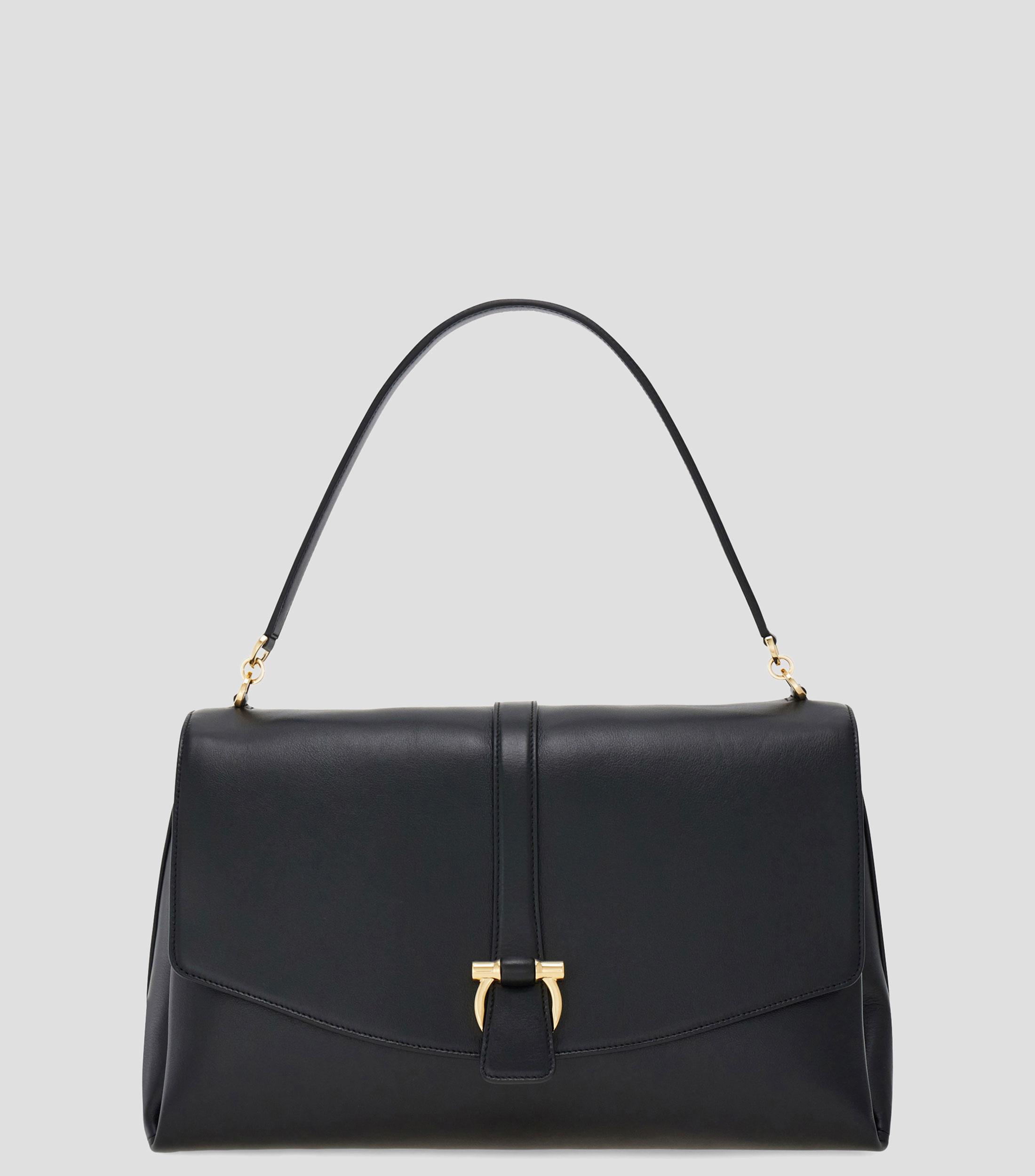 Bolso de hombro con solapa Mujer