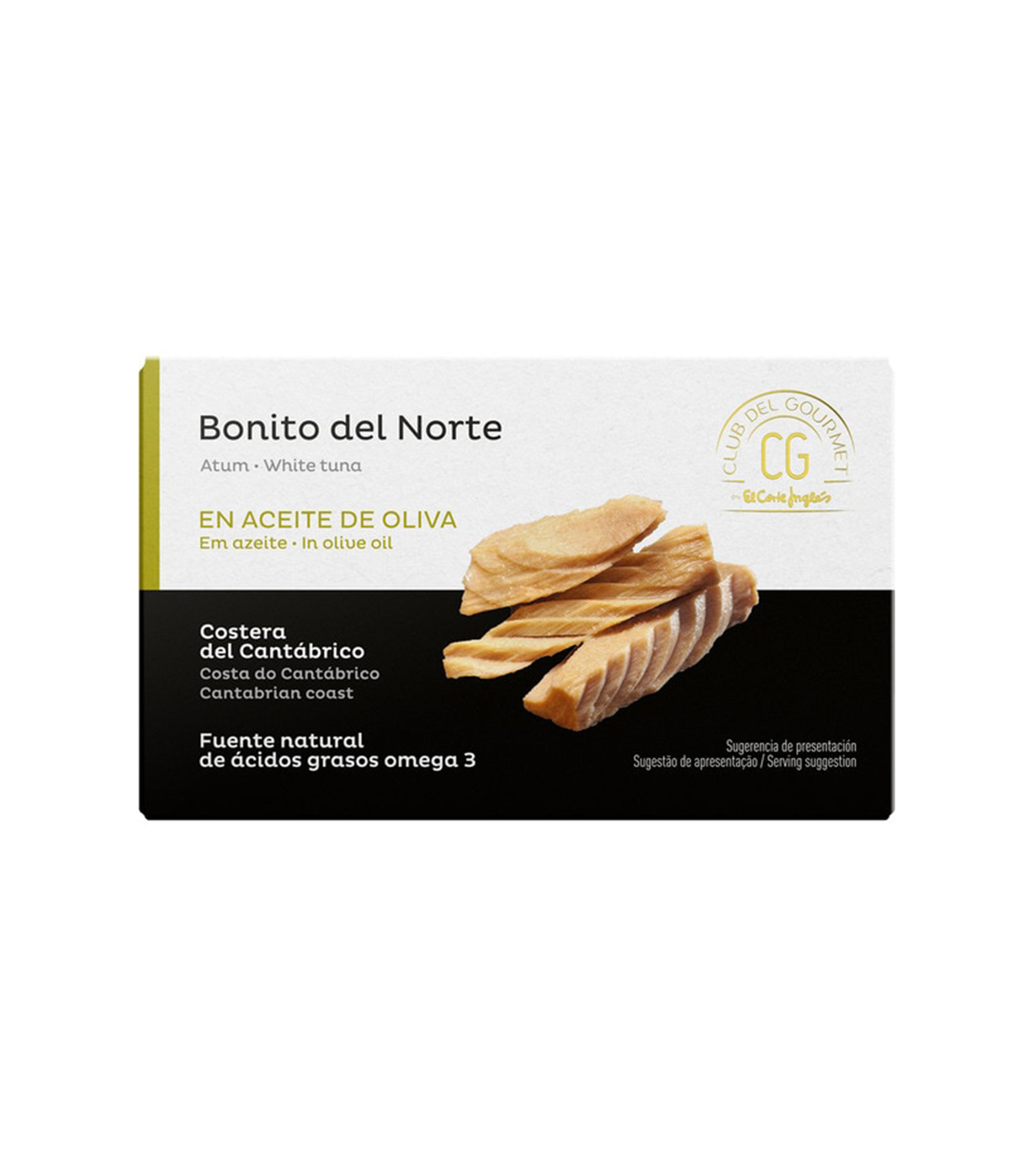 Atún Bonito del Norte en Aceite de Oliva, 112 gr