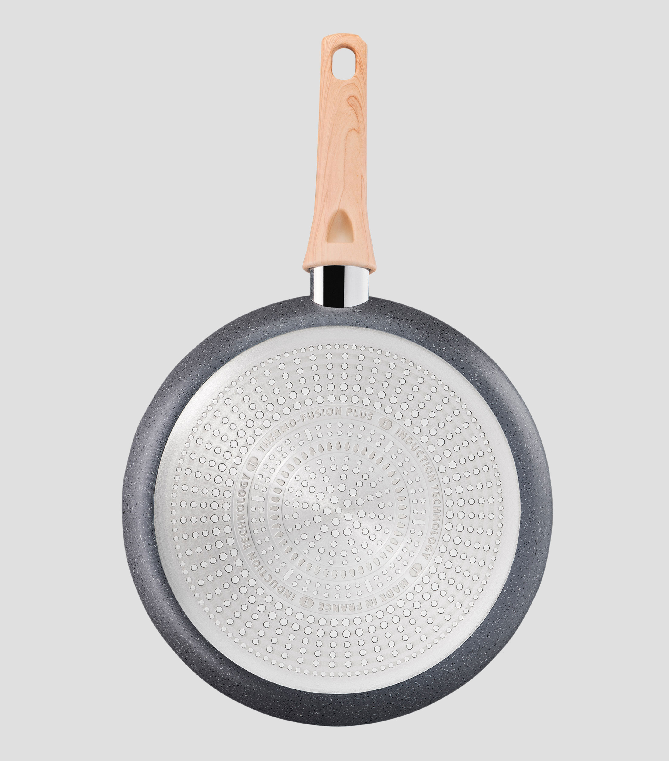 Sartén en Aluminio 28 cm Gris jaspeado