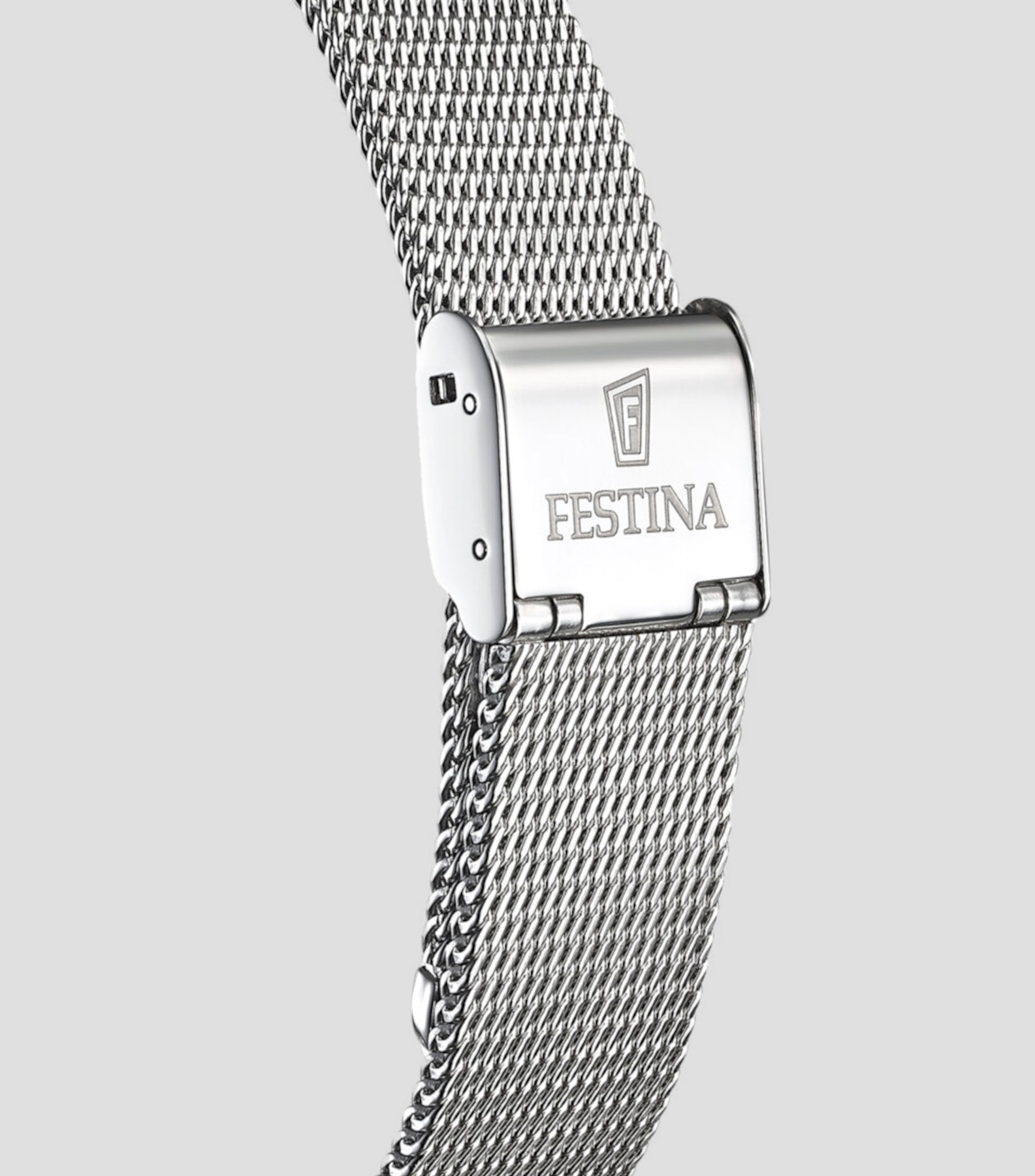 Reloj para Mujer Swiss Made De Vestir Negro, Plateado