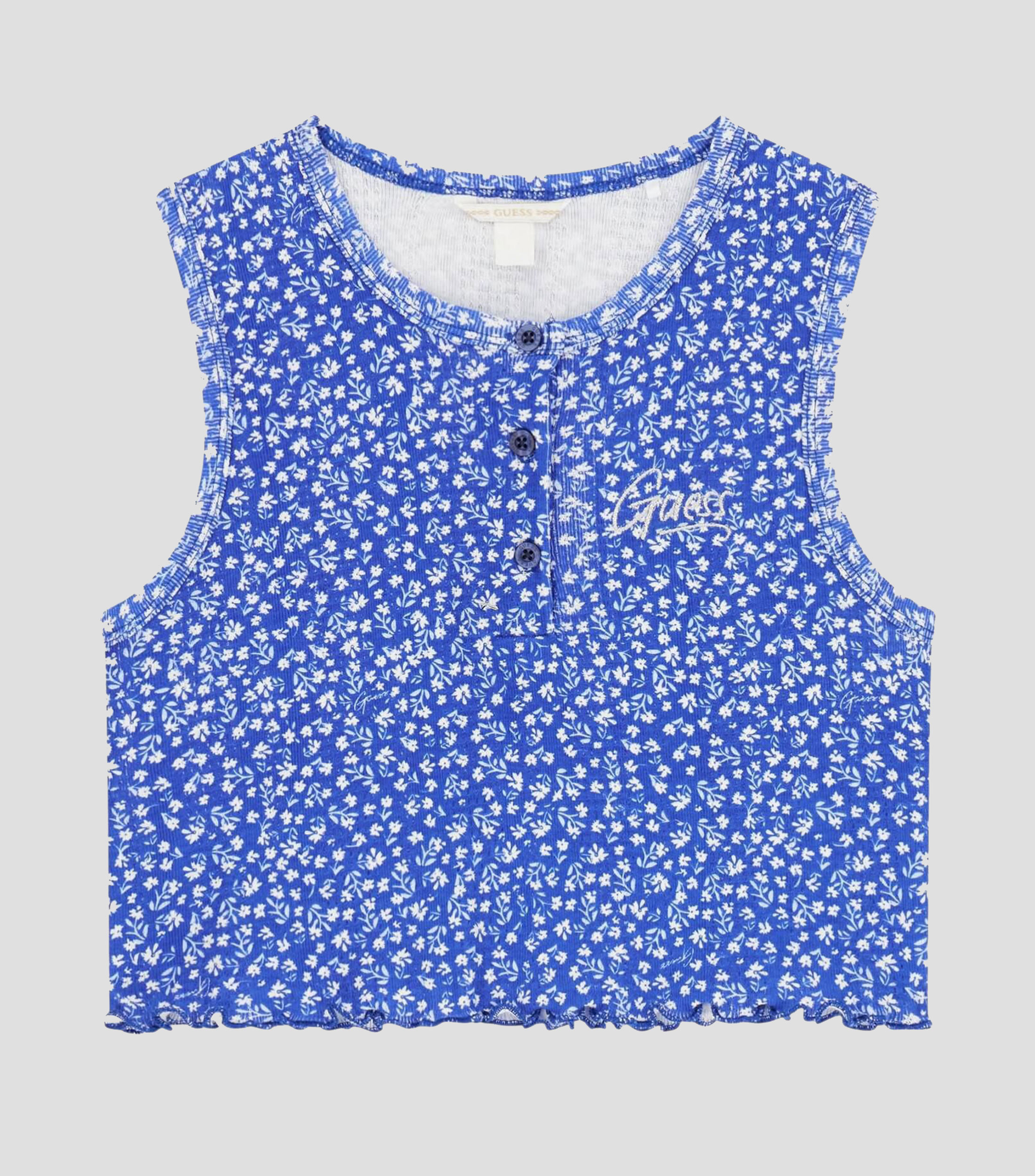 Playera estampada sin mangas Niña