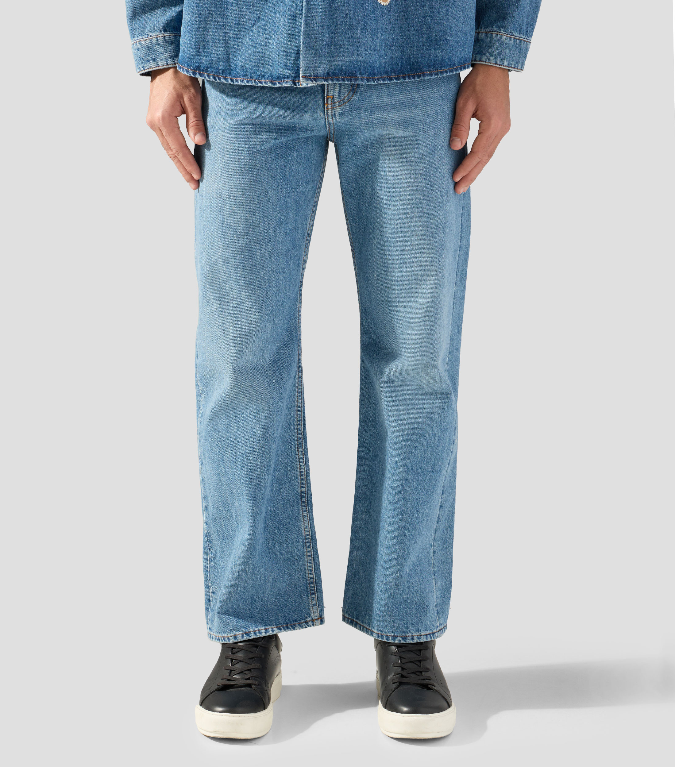 Jeans de corte recto Hombre