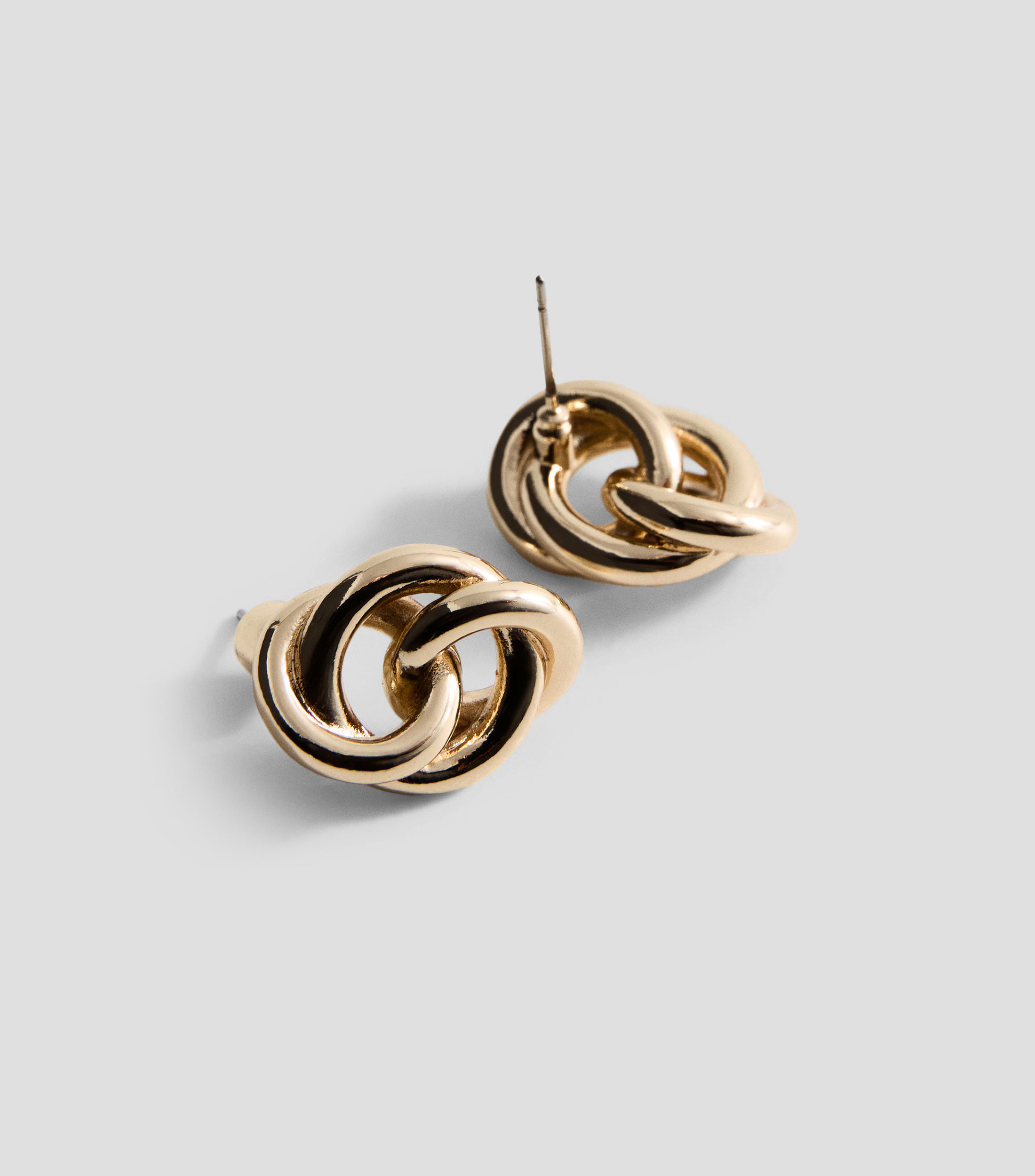 Pendientes entrelazados Sol Mujer