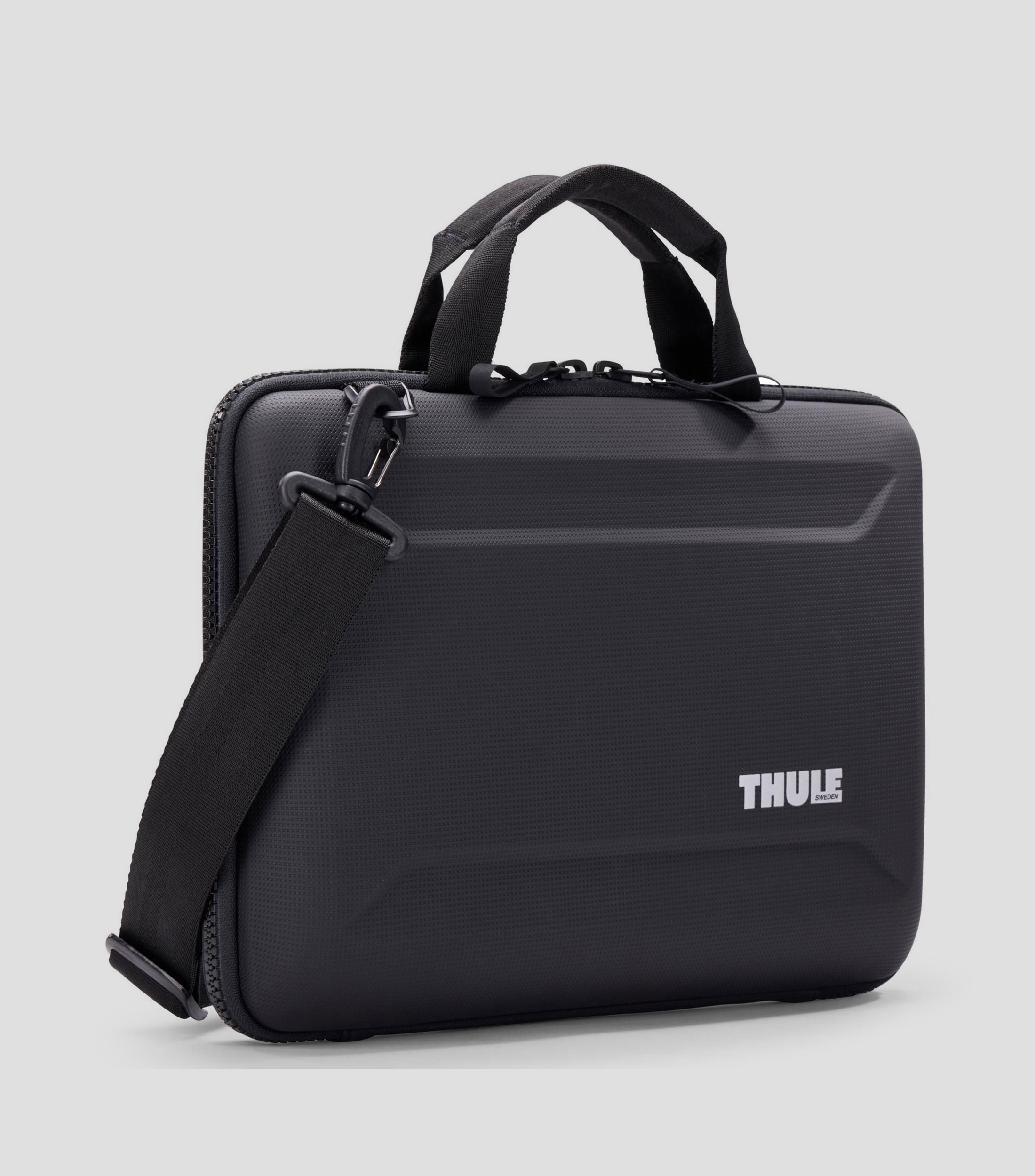 Maletín negro Attache liso Unisex