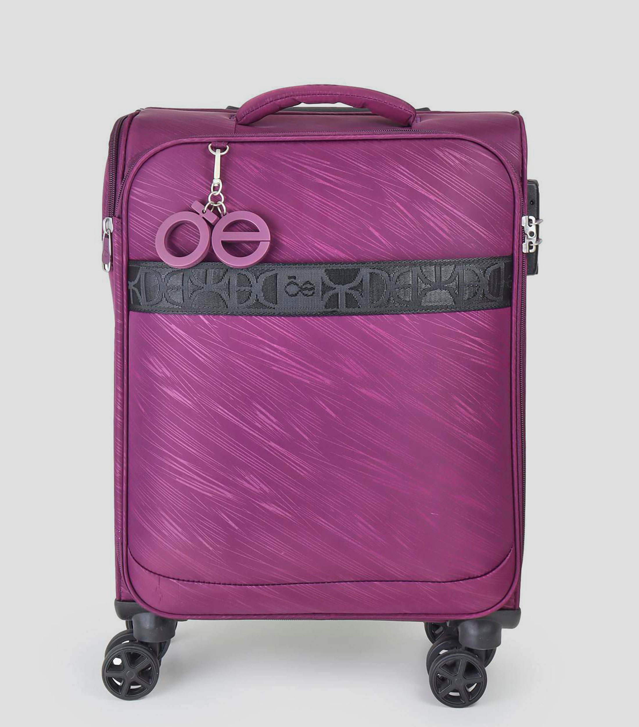 Maleta de viaje 10 kg morada
