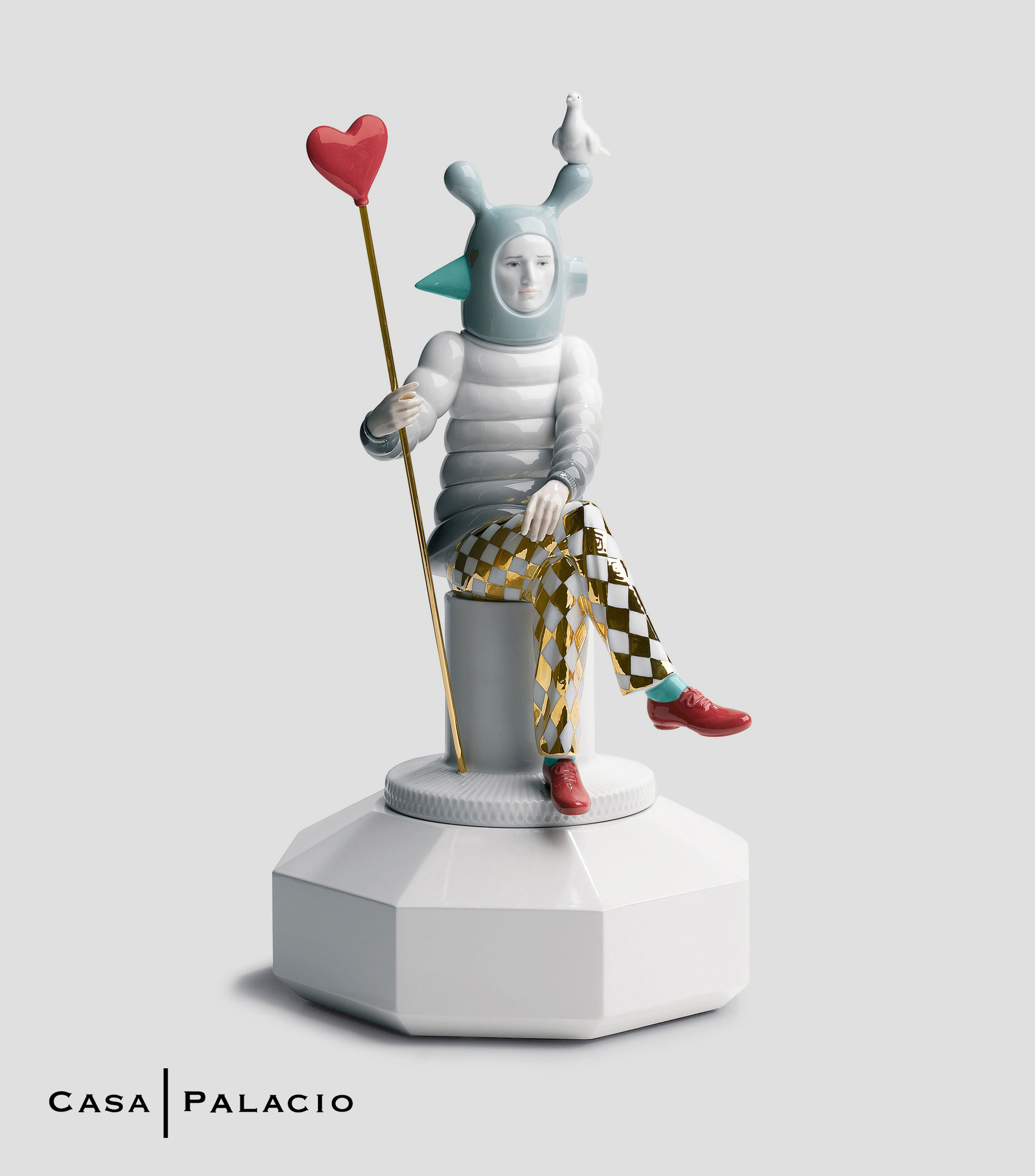 Figura The Lover Ii en porcelana