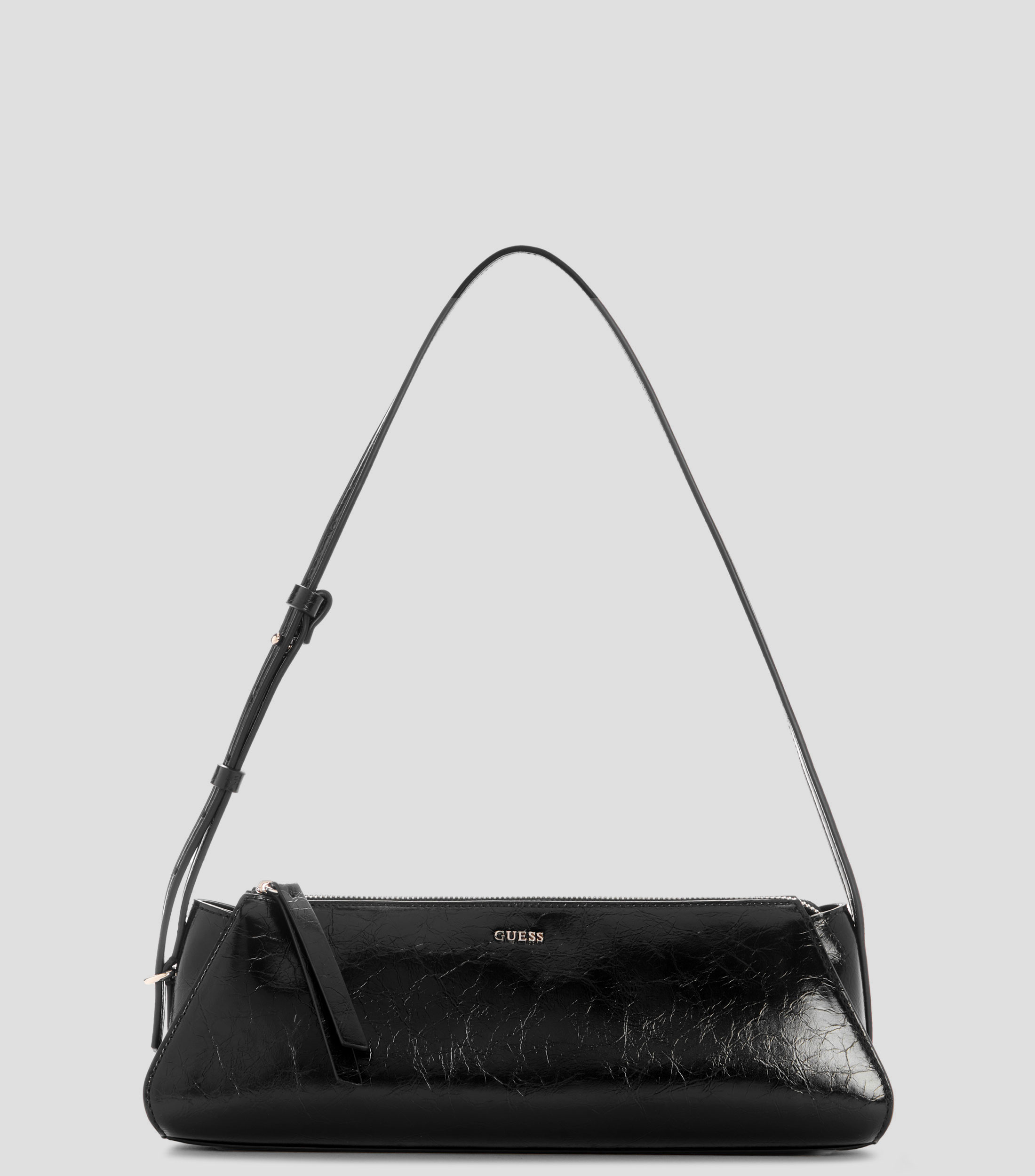 Bolsa shoulder negra sólida Mujer