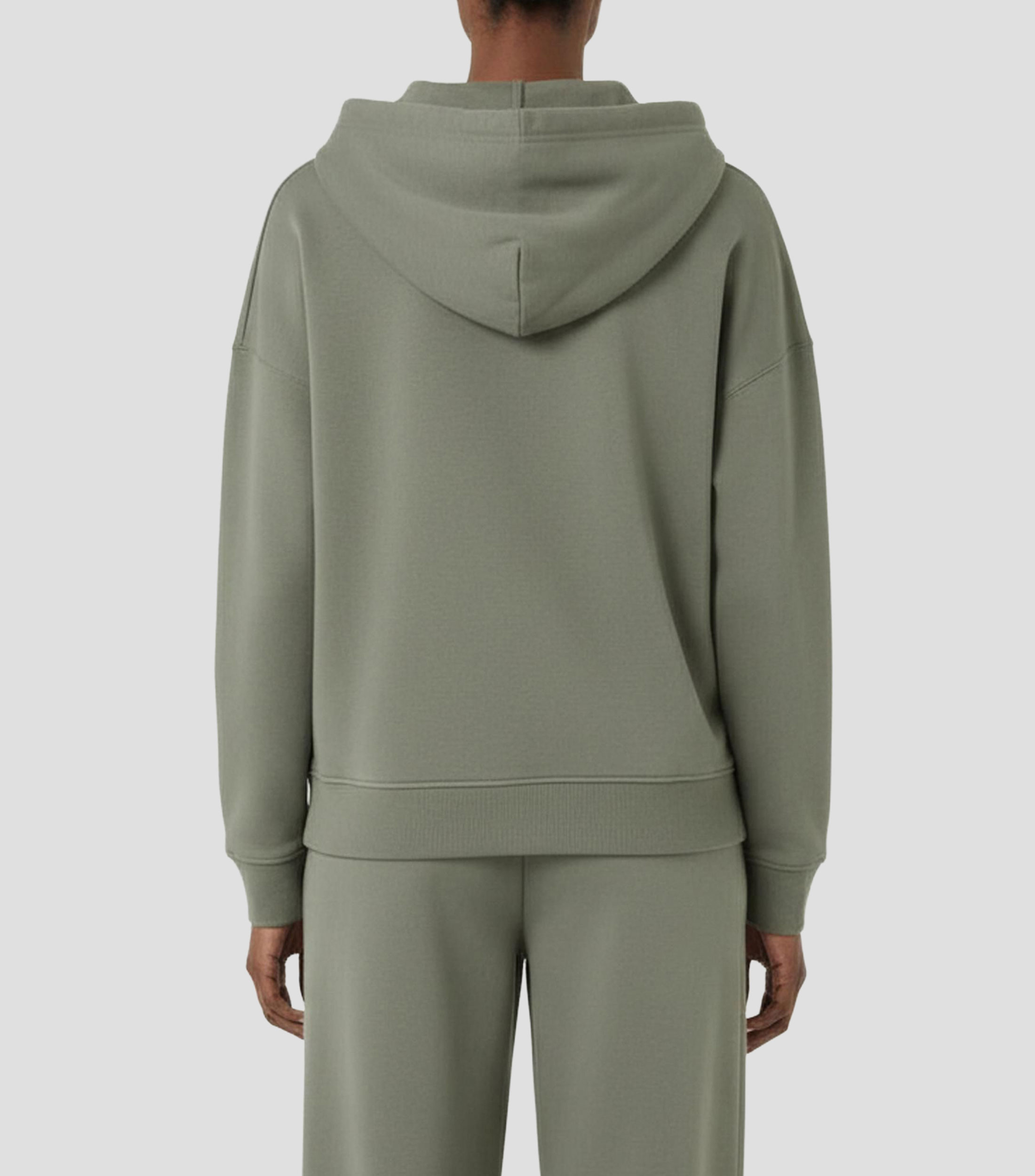 Sudadera Canguro con cierre y capucha Mujer