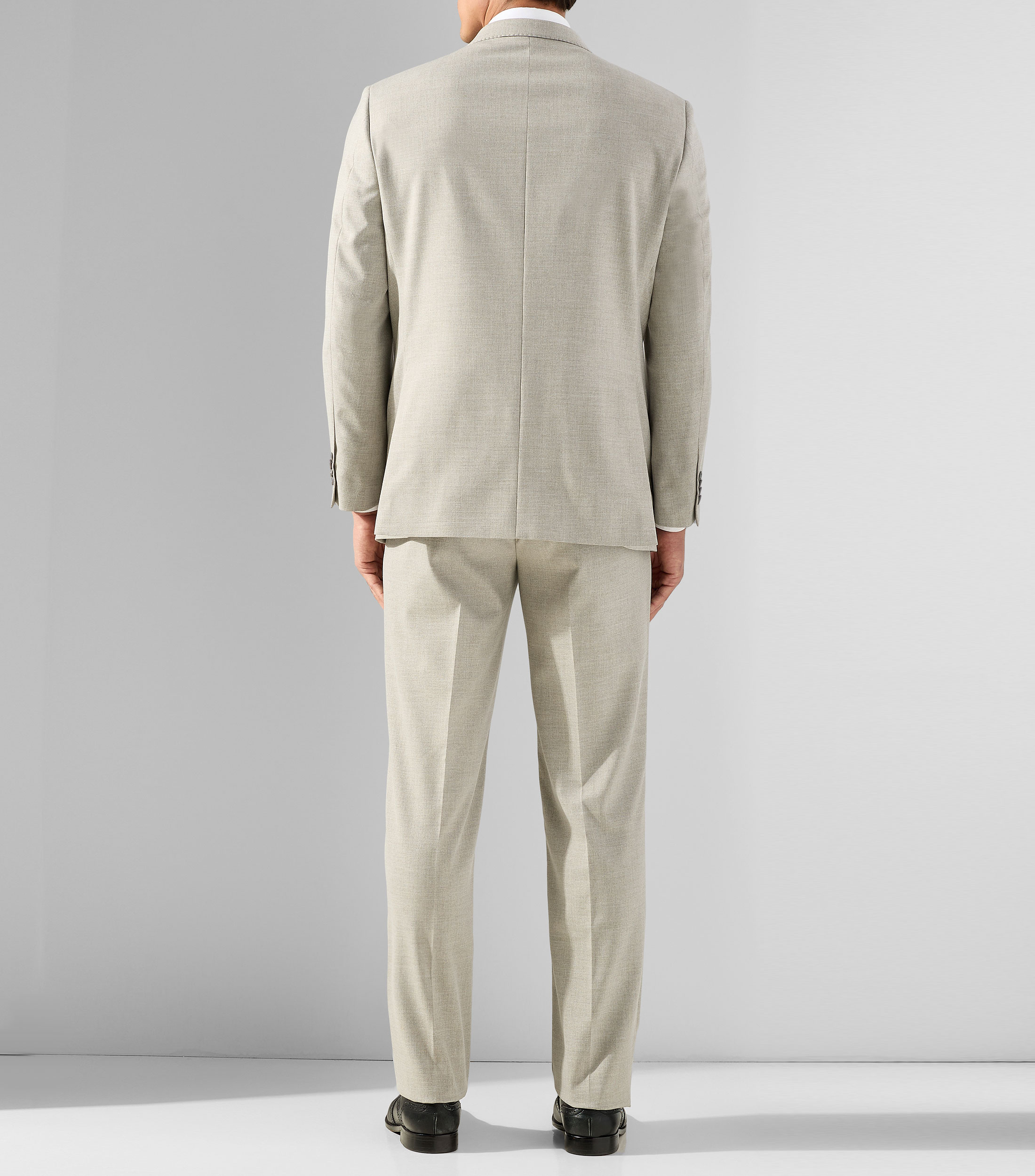 Traje regular microdiseño Hombre