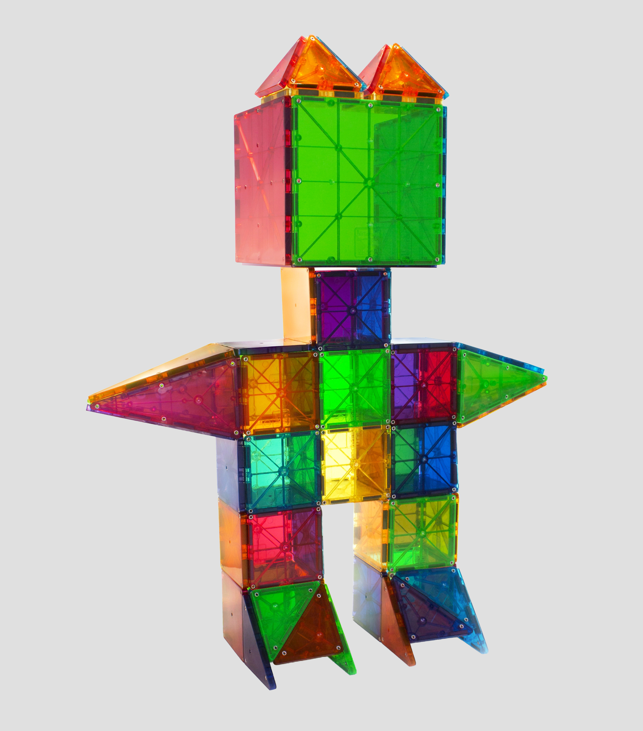 Set de 100 bloques Clear Colors