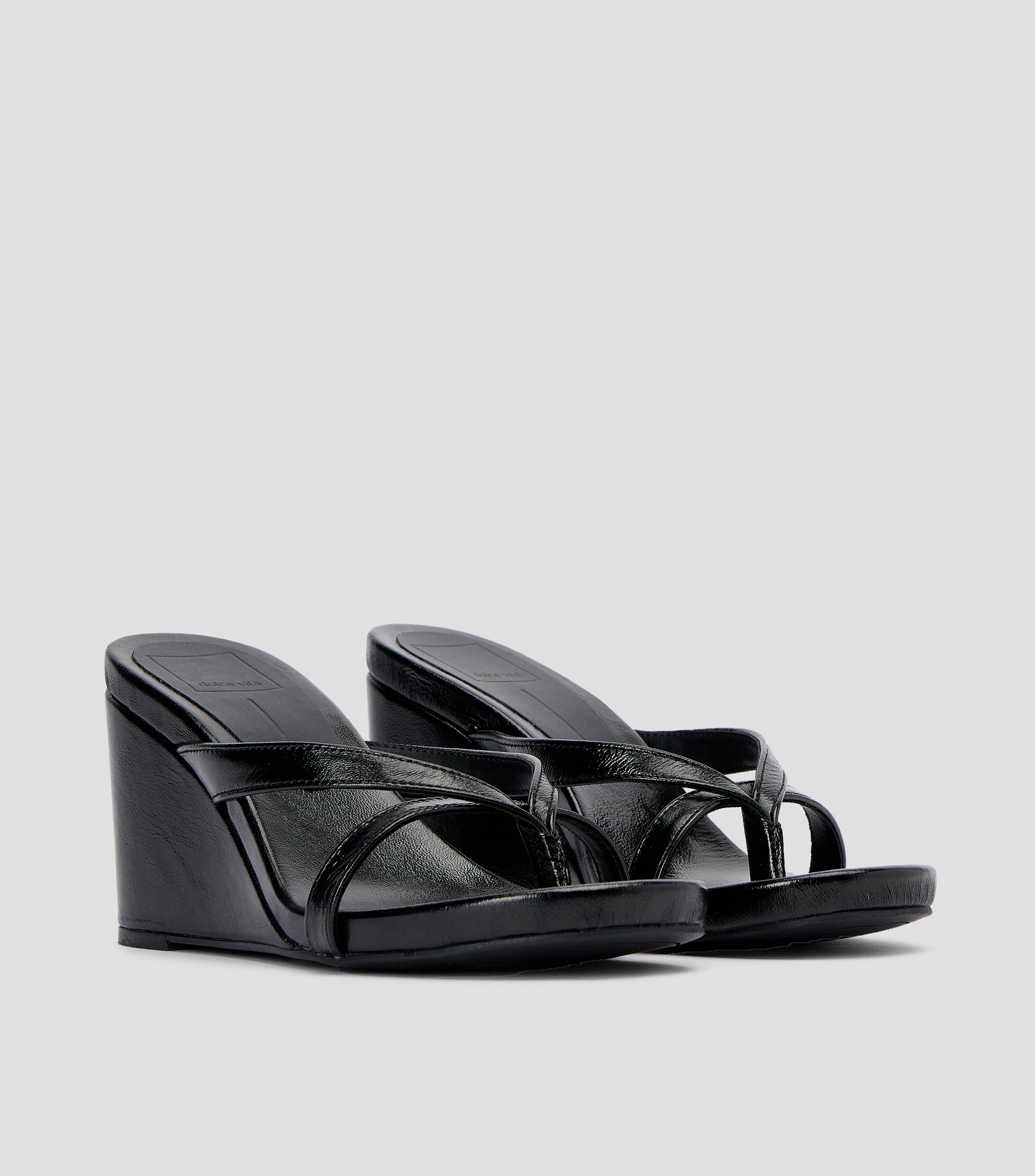 Sandalias con tacón alto de cuña Helan Mujer
