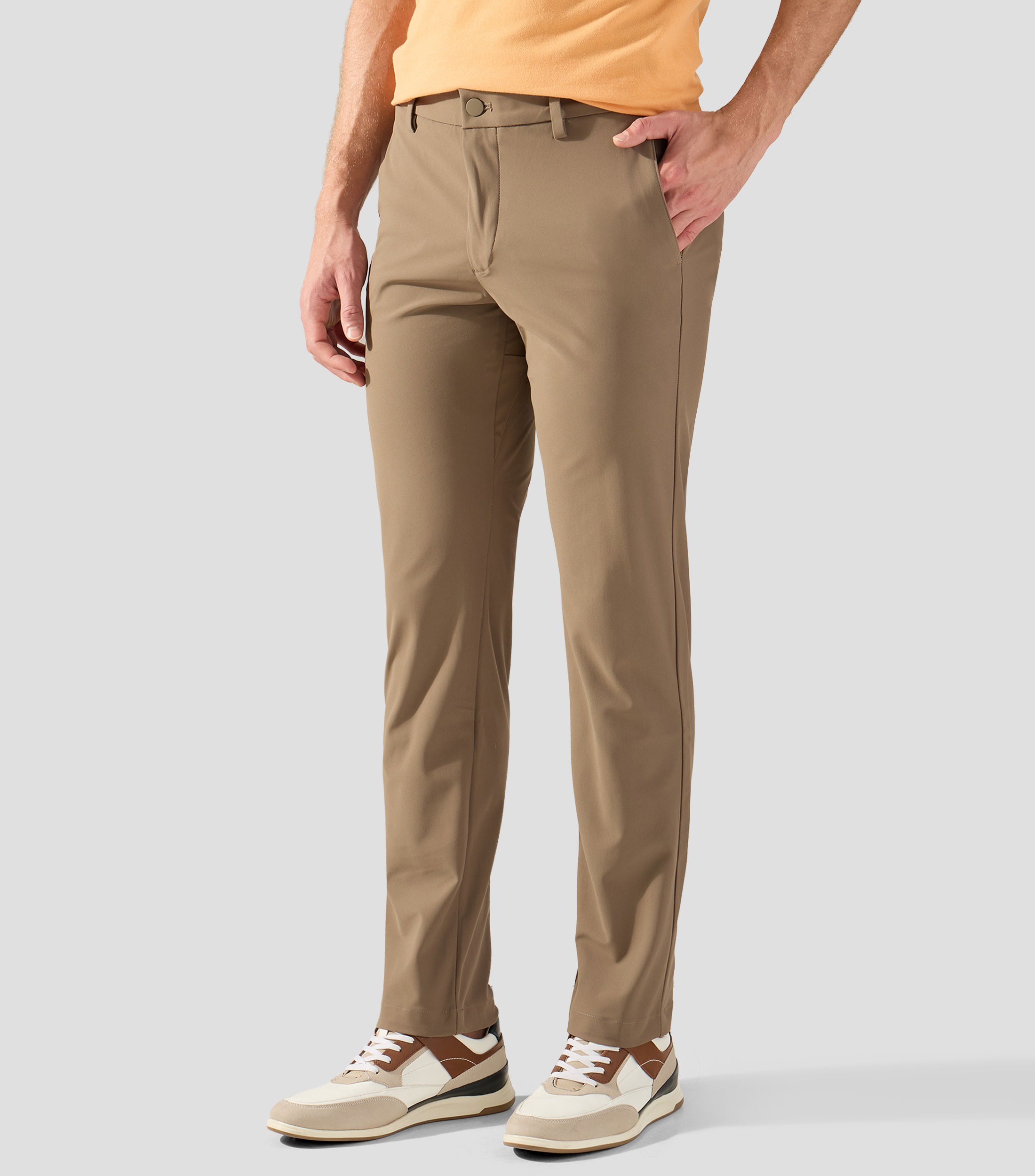 Pantalón casual tipo chino Hombre