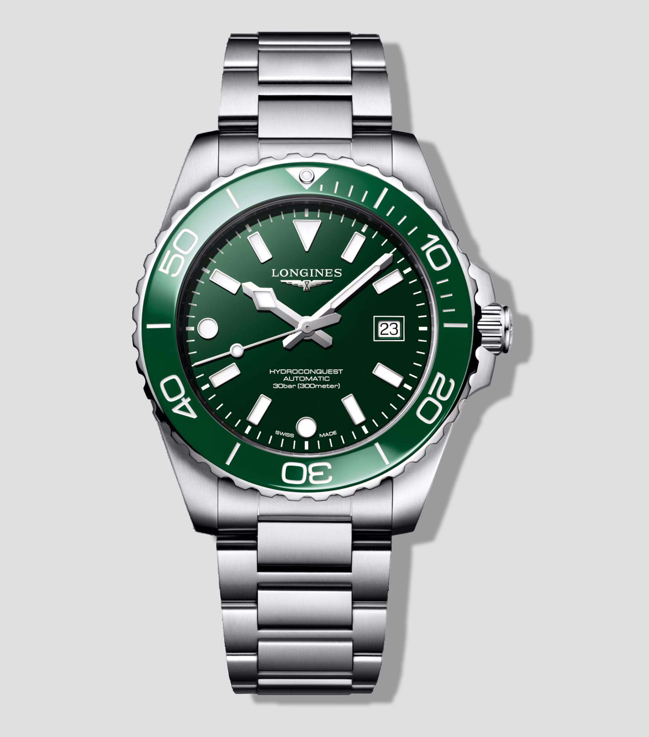 Reloj para Hombre Hydroconquest Casual Plateado