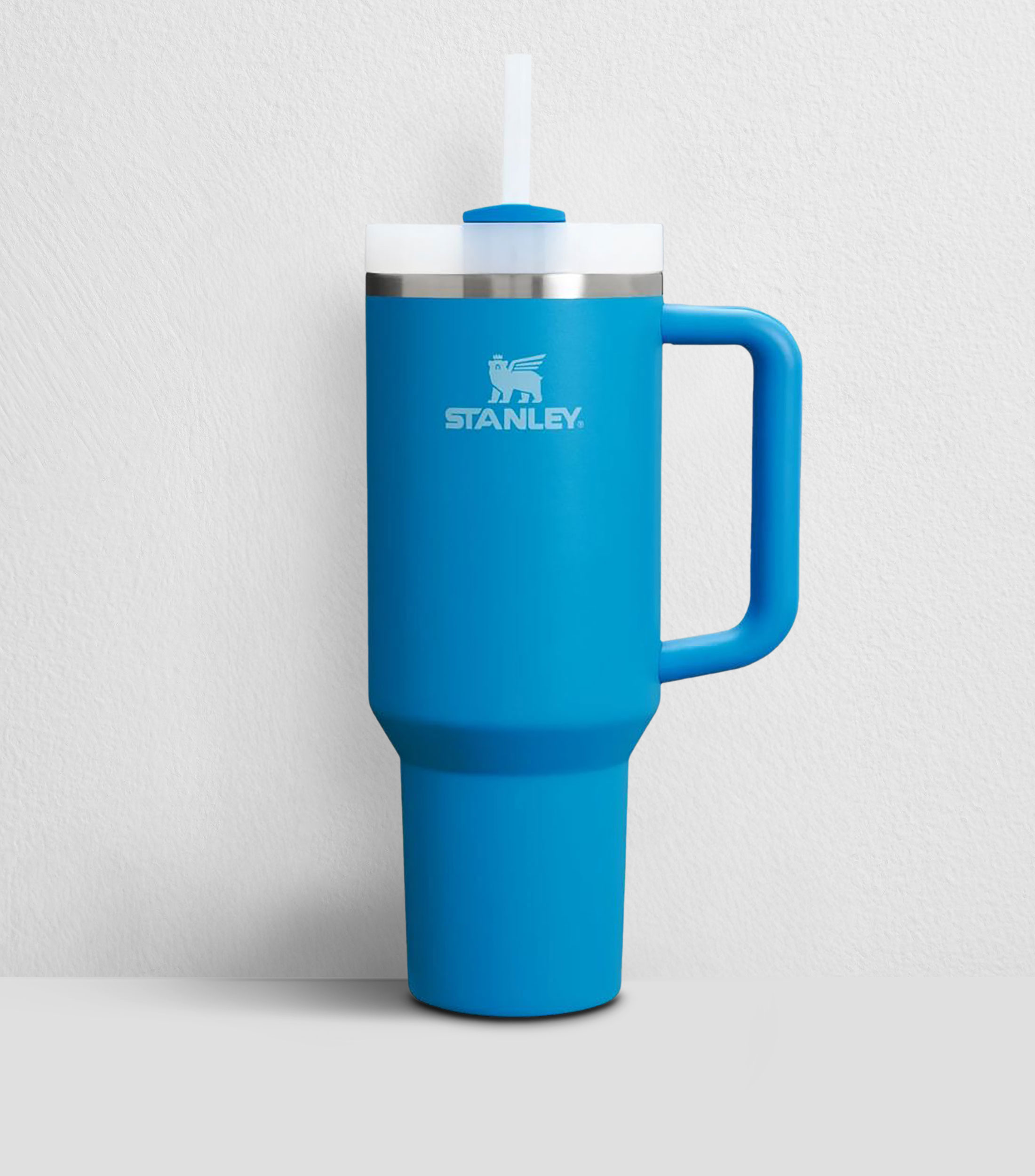 Termo Stanley Quencher azul en acero inoxidable con popote, 1.18 L