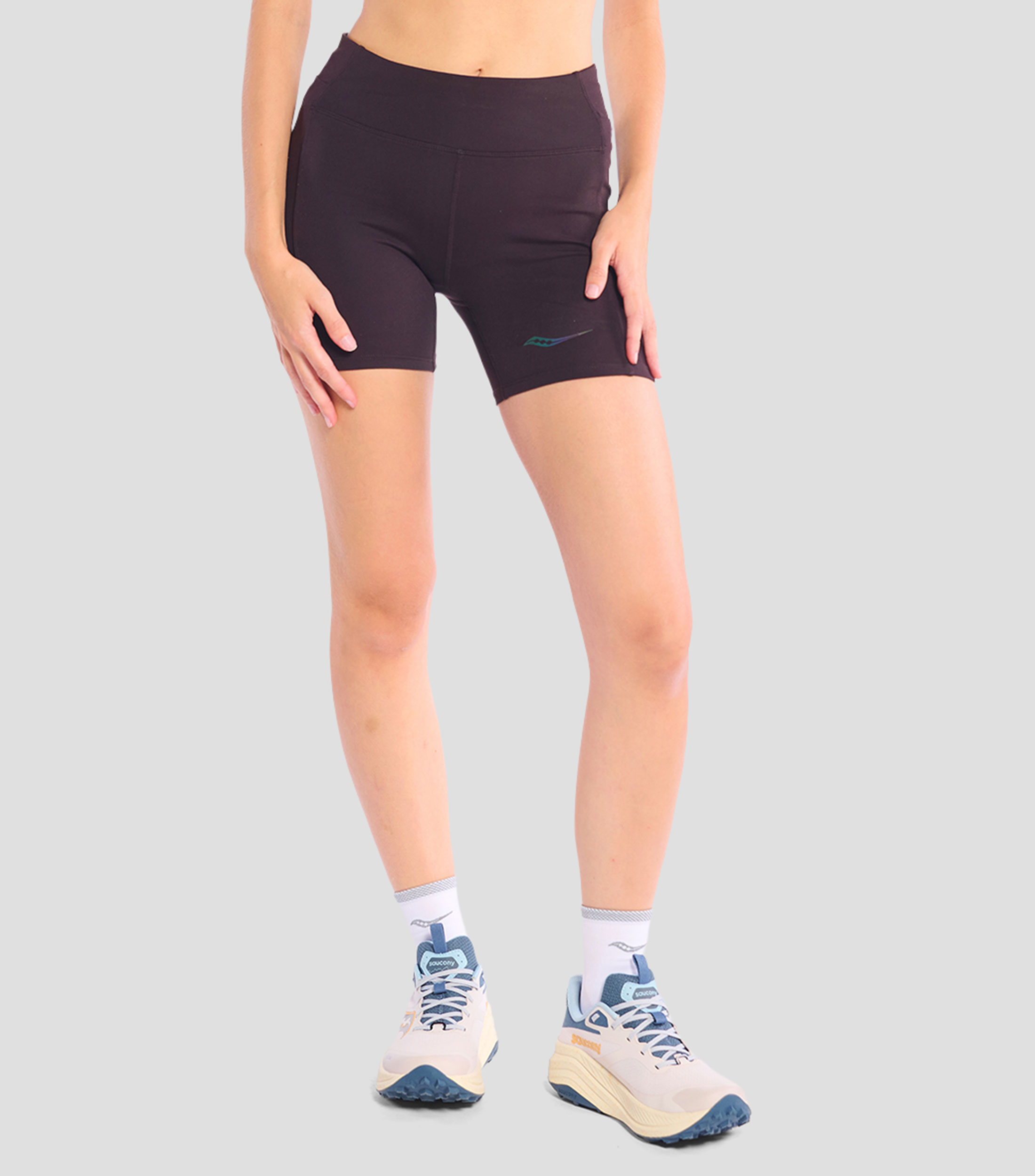 Short para correr liso Mujer