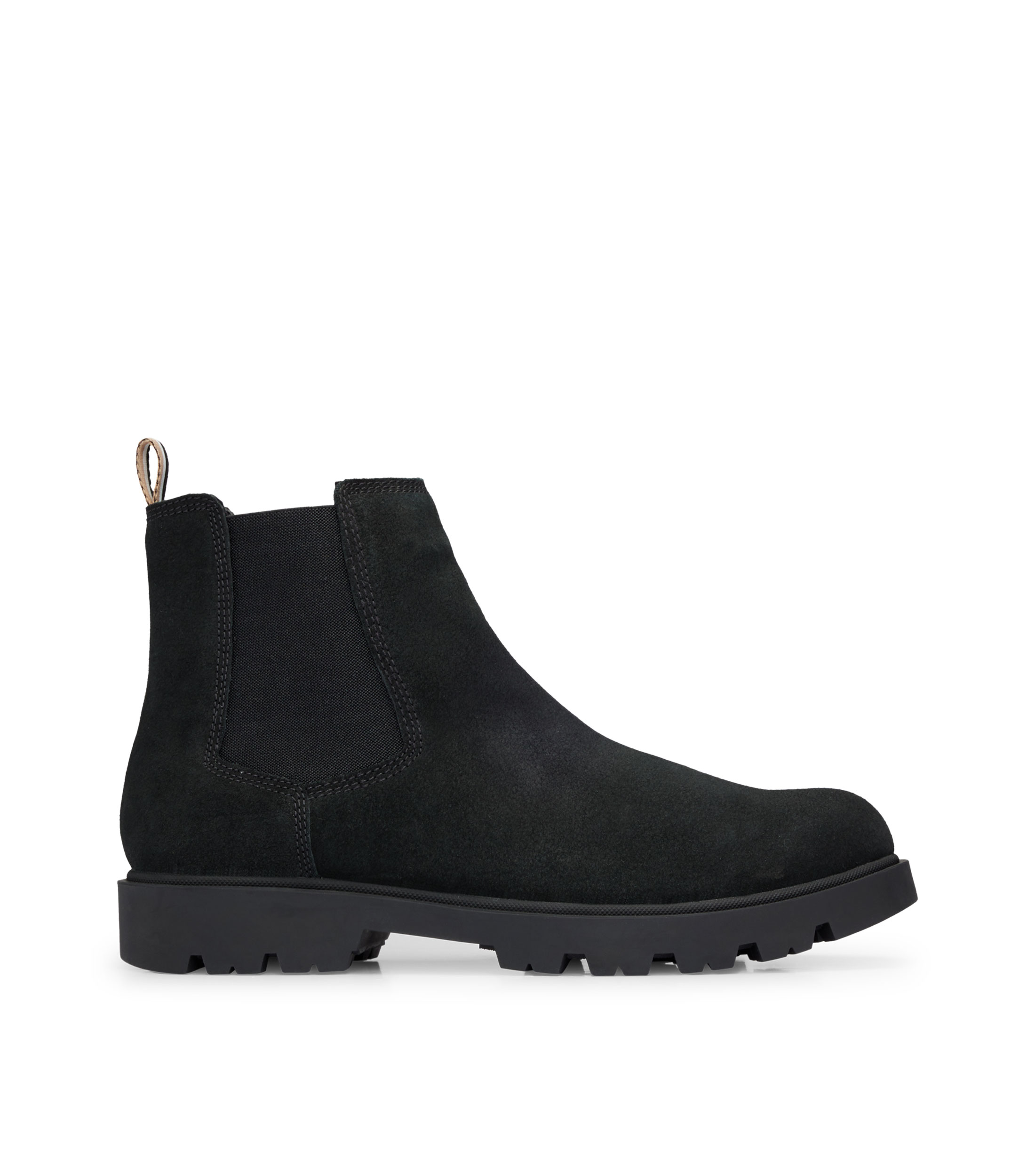 Boss: Botas tipo chelsea de piel de caña alta Hombre | El Palacio de Hierro