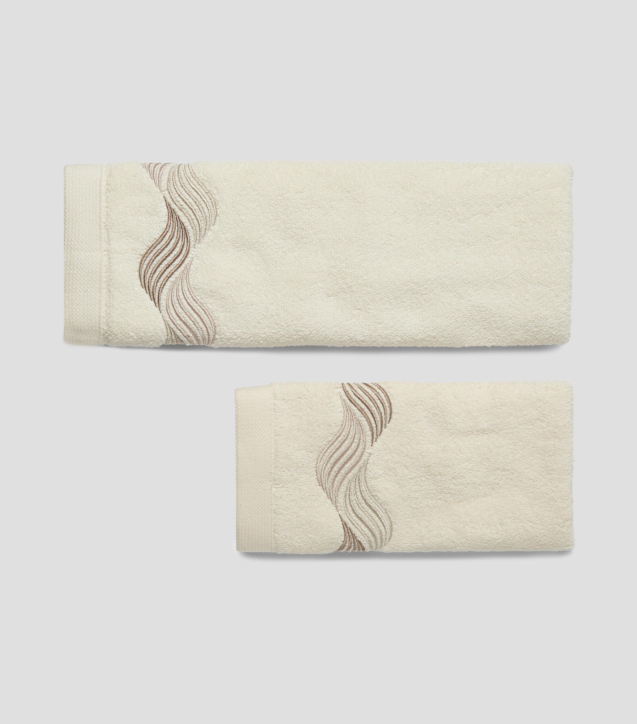 Set de Toallas Ondas Marfil