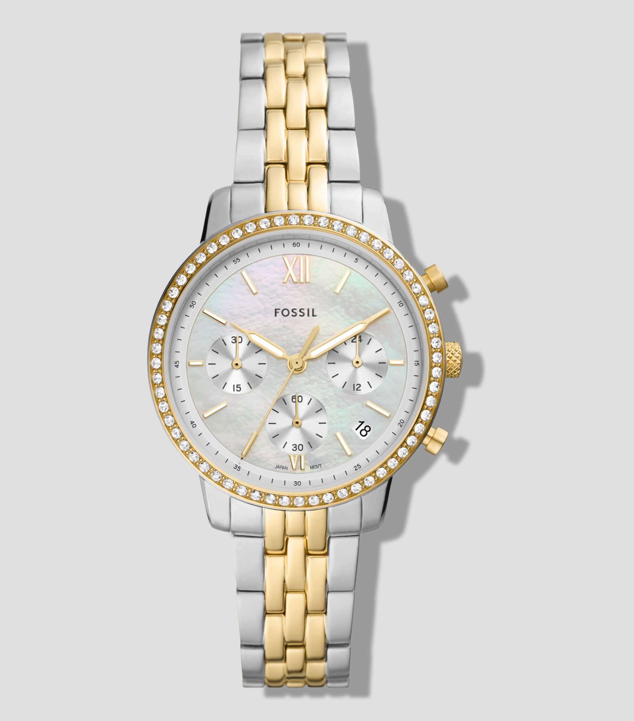 Reloj para Mujer Neutra Casual Plateado, Dorado