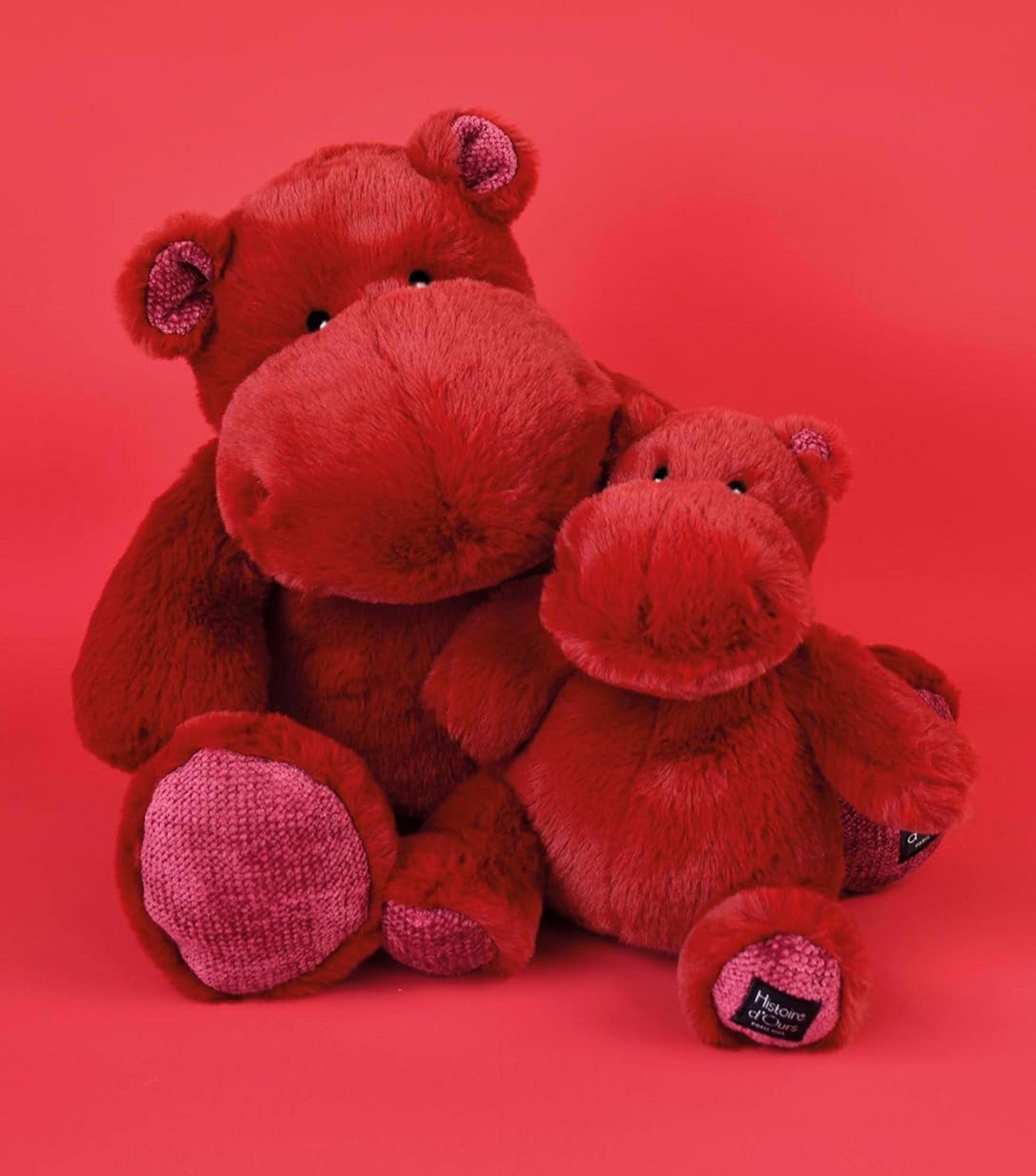 Hipopótamo de peluche
