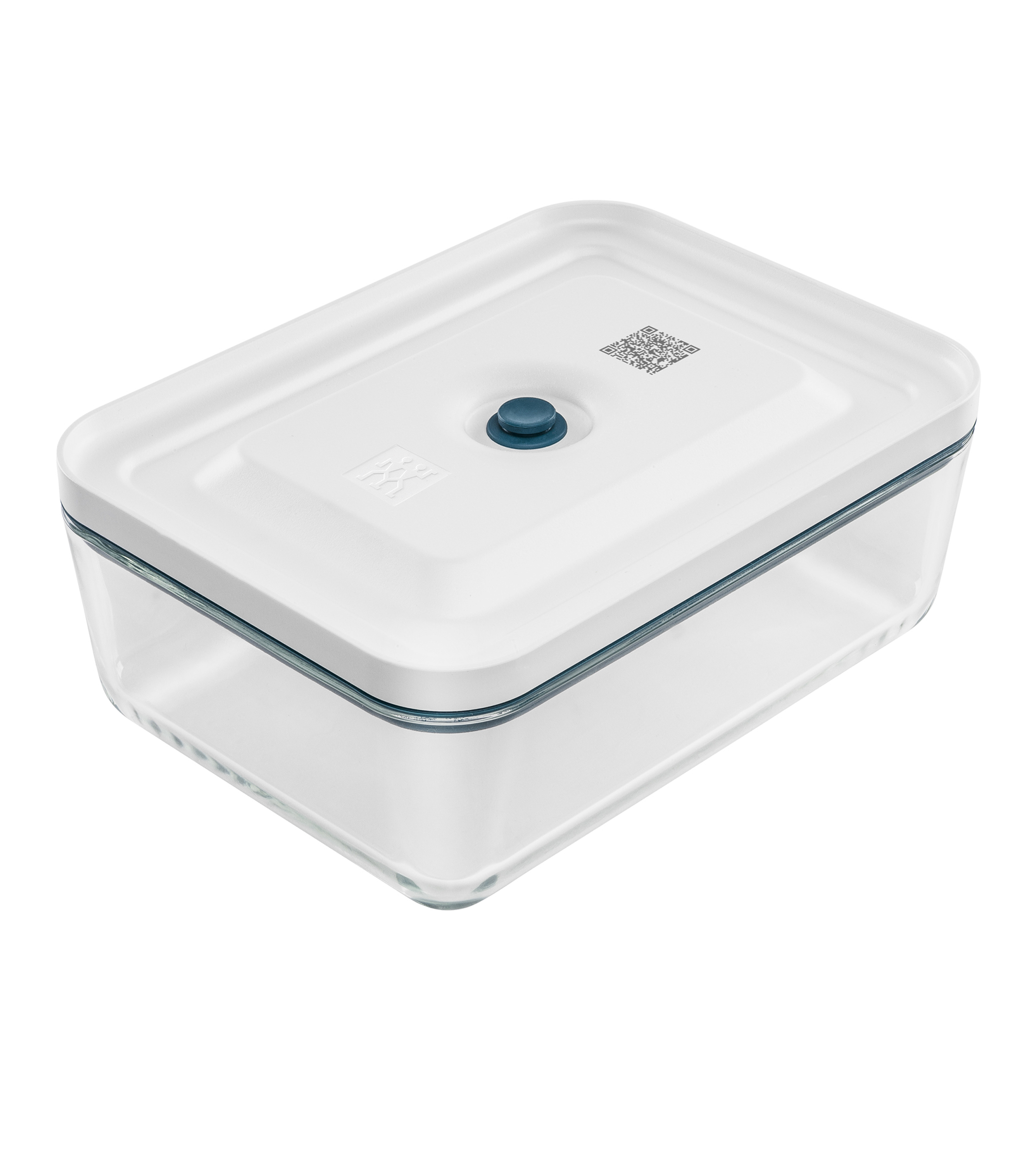 Contenedor Rectangular en Vidrio, 2 L
