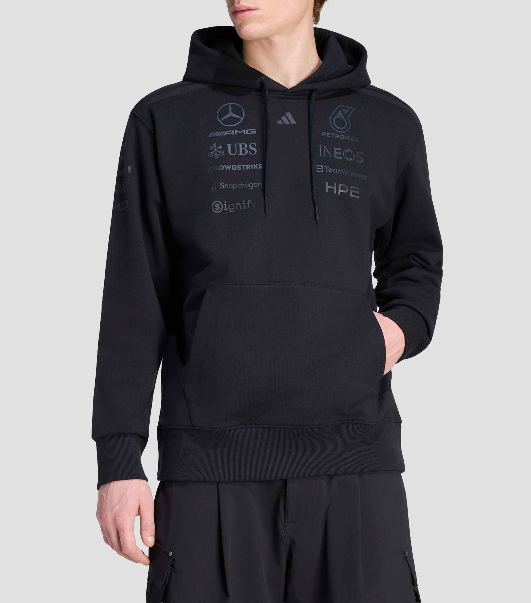 Sudadera deportiva Mercedes - AMG Petronas Fórmula 1 Team Night Driver Hombre