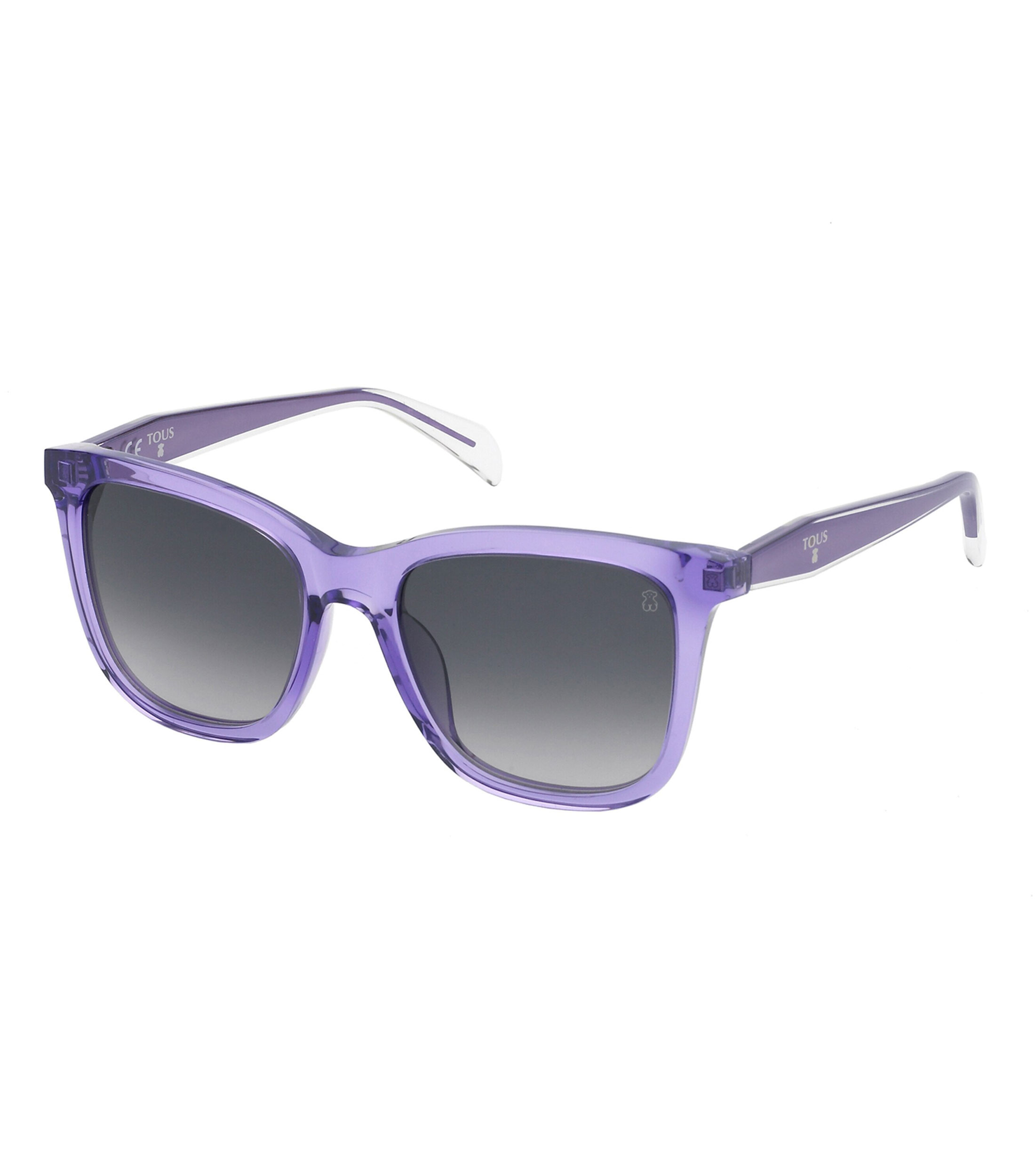 Lentes de sol cuadrados Lauper lila Mujer