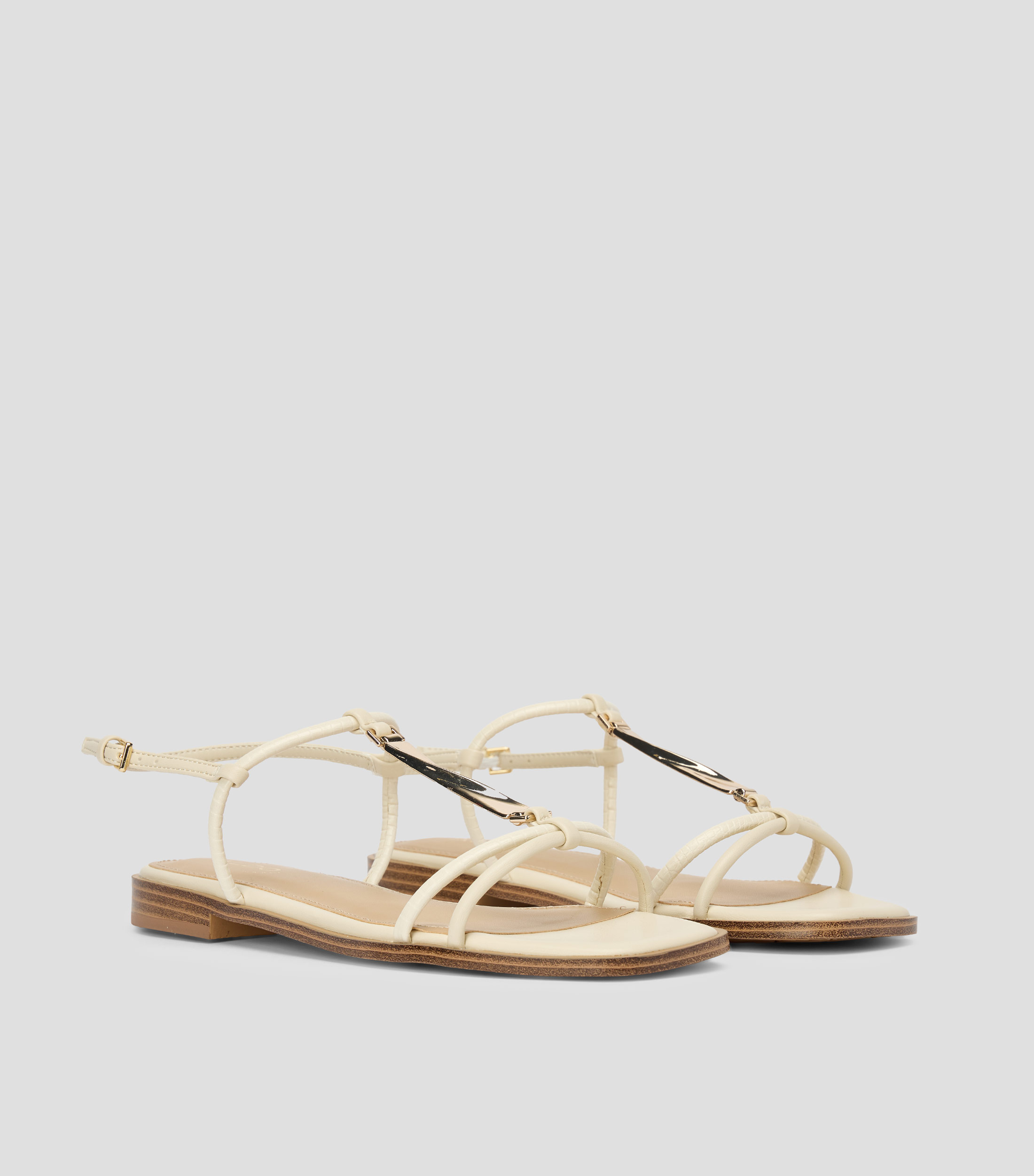 Sandalias planas Ebaeryn Mujer
